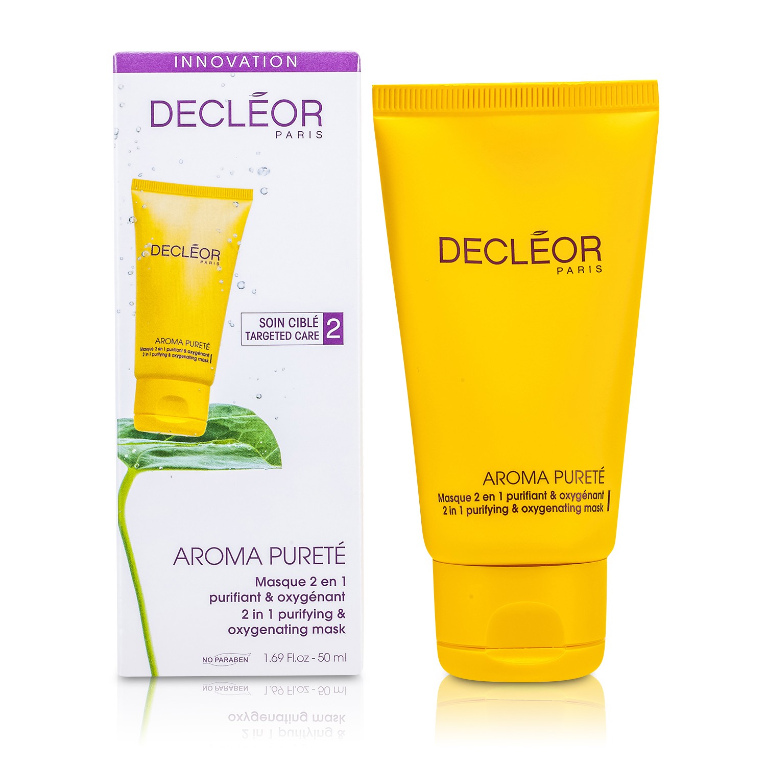 Decleor Aroma Purete 2 in 1 Purifying & Oxygenating Mask (Combination & Oily Skin) 50ml/1.69oz