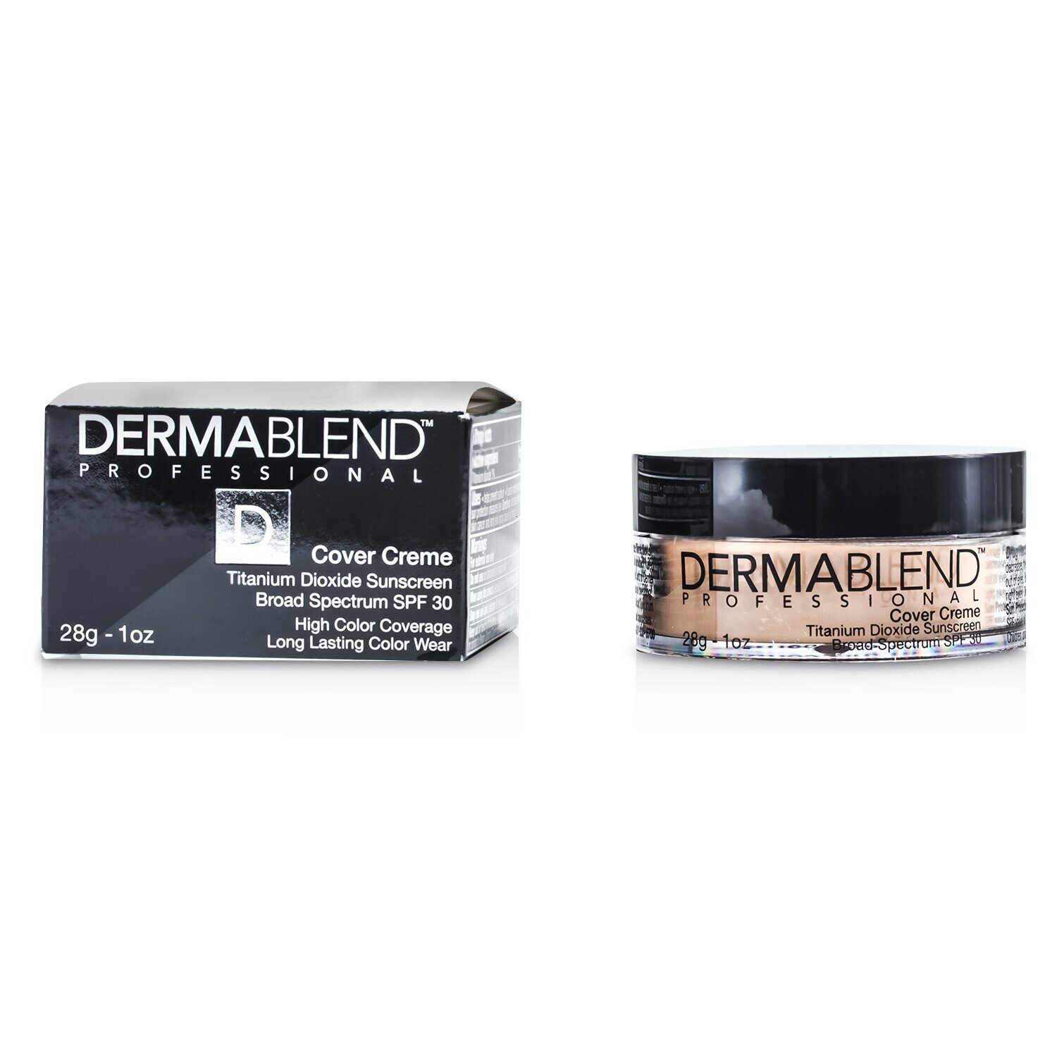 Dermablend Cover Creme Broad Spectrum SPF 30 (High Color Coverage) 28g/1oz