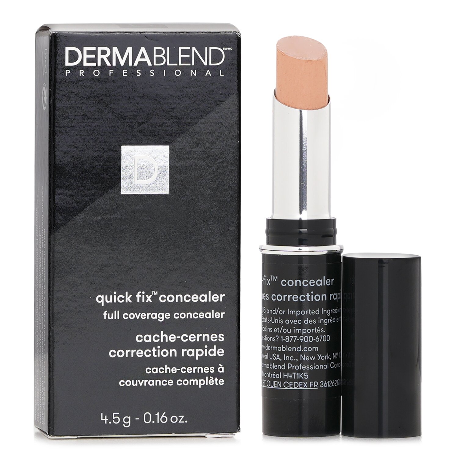 Dermablend Korektor ochronny Quick Fix Concealer Quick Fix Concealer Broad Spectrum SPF 30 (długotrwały efekt pełnego pokrycia) 4.5g/0.16oz