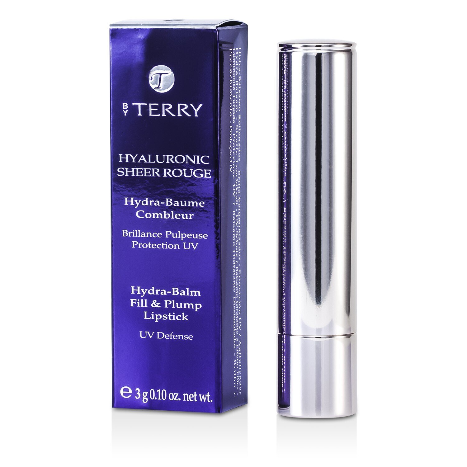By Terry Hyaluronic Sheer Rouge Hydra Balm Fill & Plump Lipstick (UV Defense) 3g/0.1oz