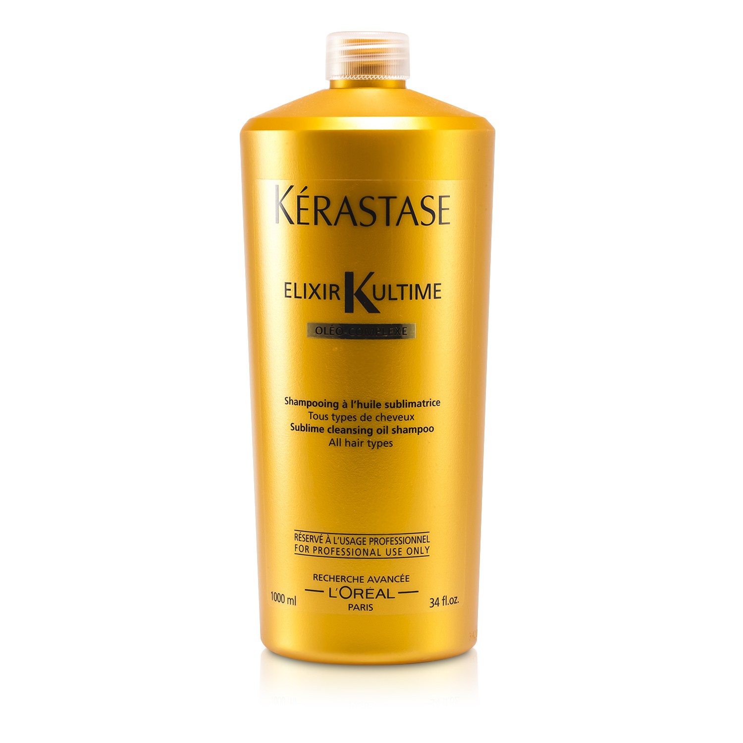Kerastase Elixir Ultime Oleo-Complexe Sublime Cleansing Oil Shampoo (For All Hair Types) 1000ml/34oz