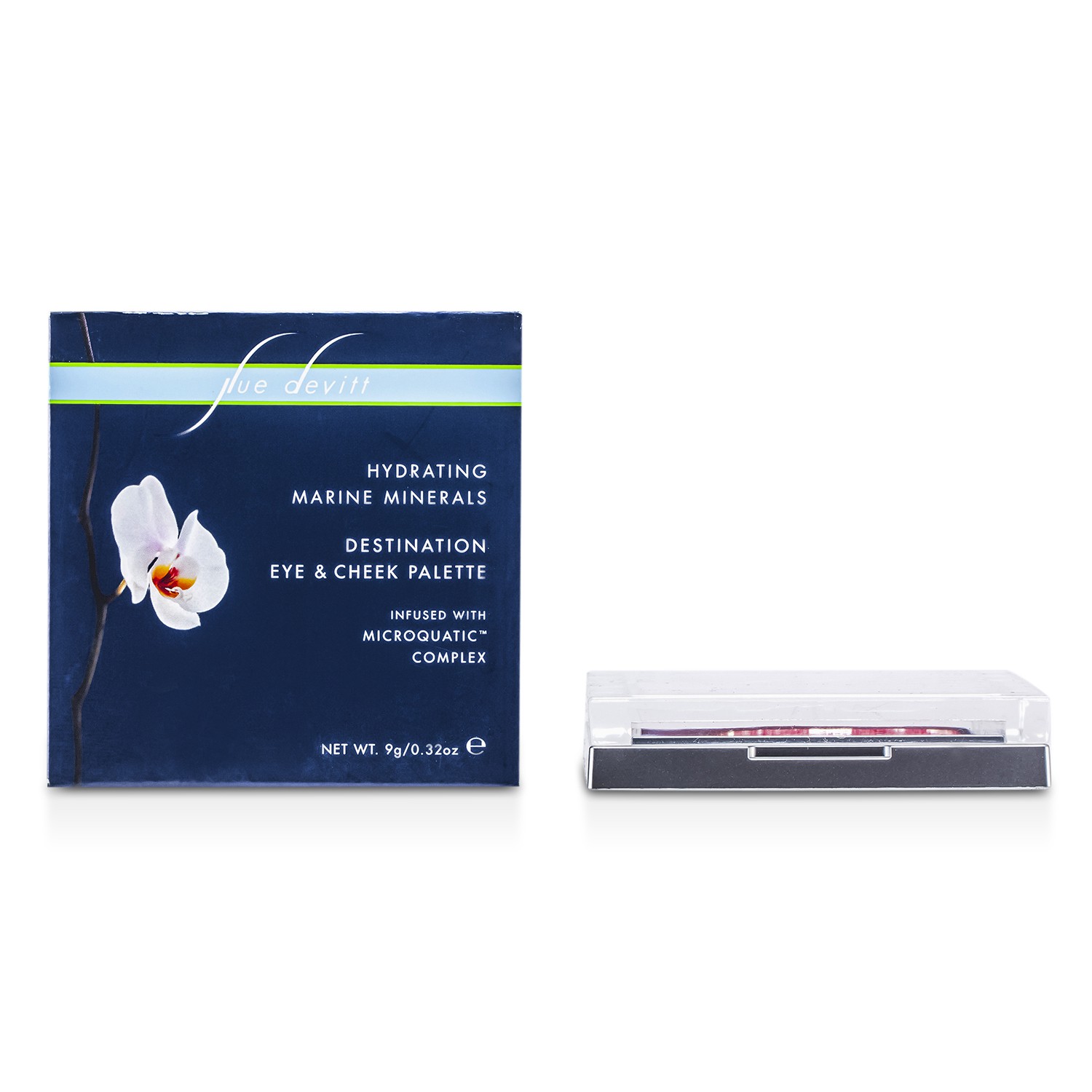 スーデヴィット Sue Devitt マイクロクアティック アイ & チーク パレット- Solomon Islands 9g/0.32oz