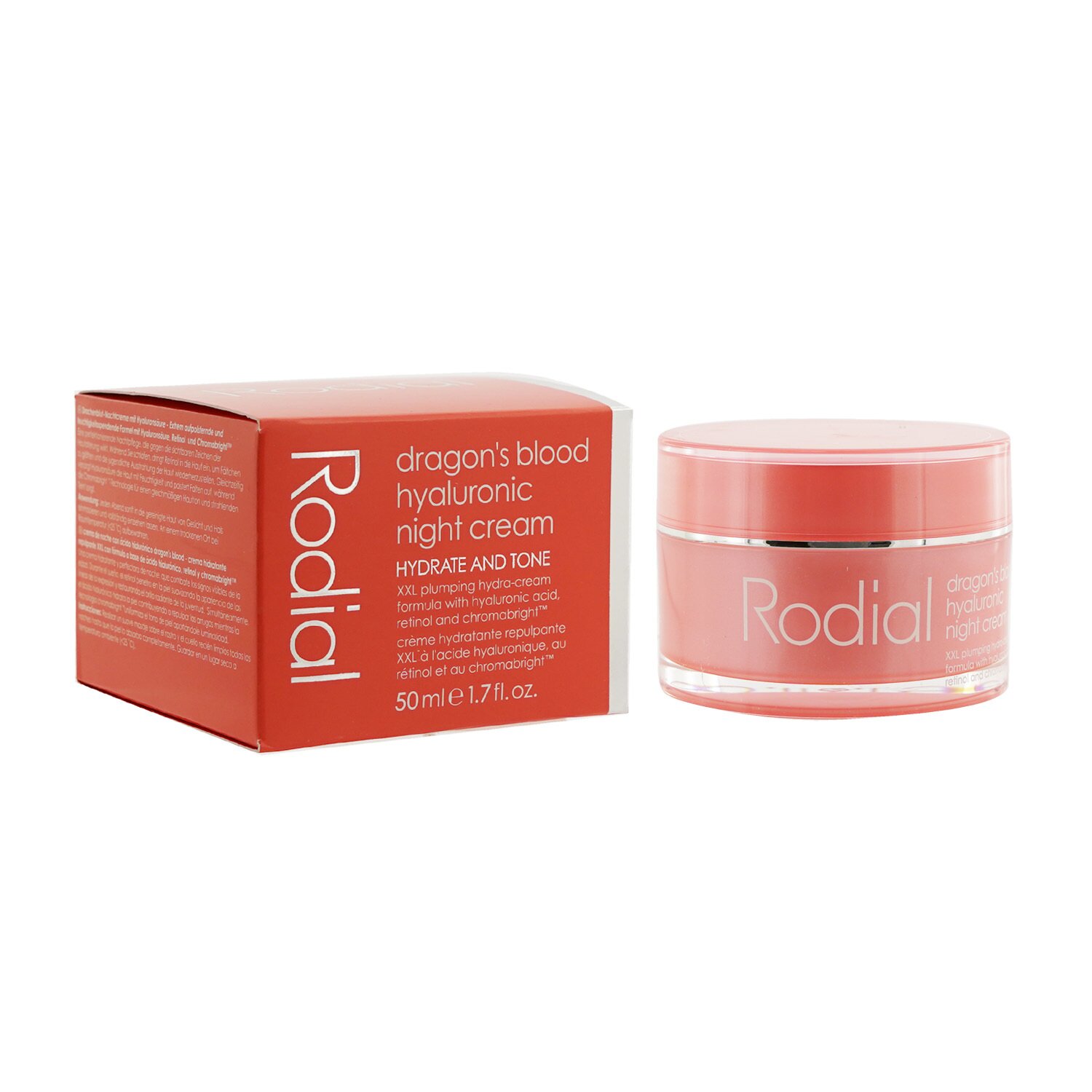 Rodial Crema de Noche Hialurónico Sangre de Dragón 50ml/1.7oz