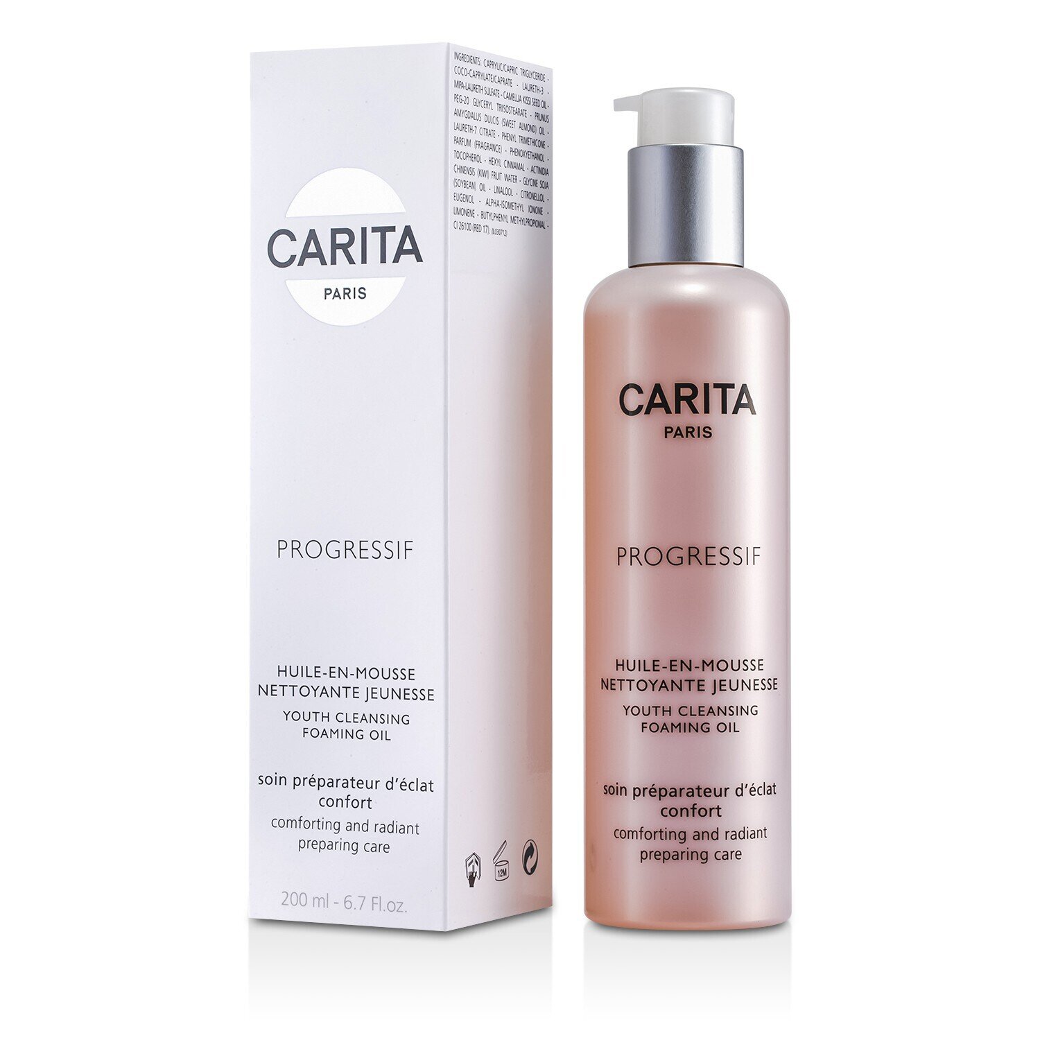Carita Progressif Очищающее Пенящееся Масло 200ml/6.7oz
