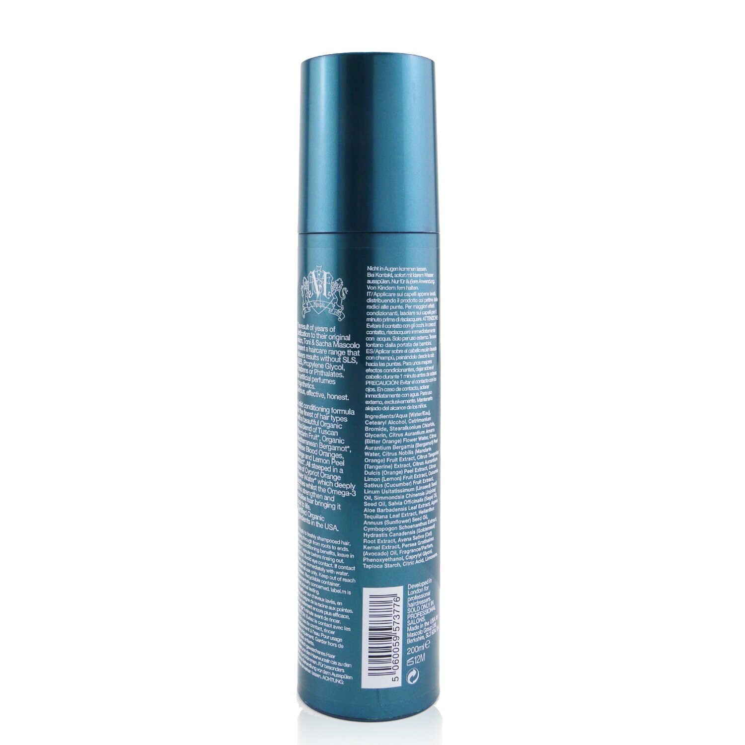 Label.M Organic Orange Blossom Conditioner (Lightweight Conditioner to Strengthen and Revitalise Fine to Medium Hair) 200ml/6.8oz