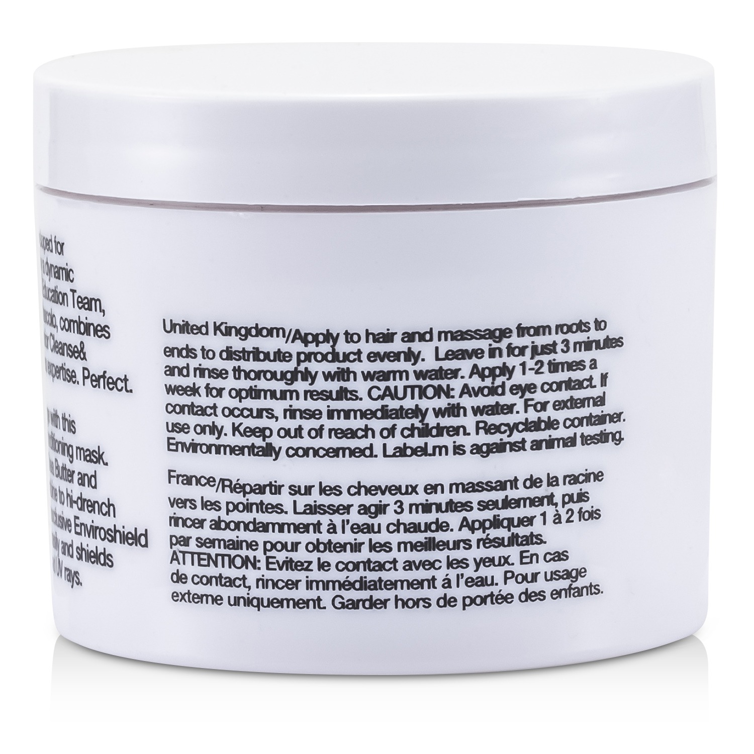Label.M Intensive Mask (For Hair-Healing) 120ml/4oz