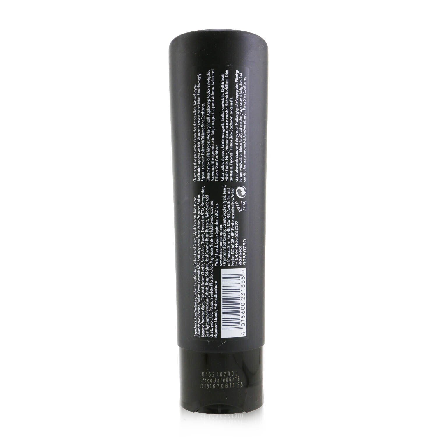 Sebastian Trilliance Shine Preparation Cleanser (For All Hair Types) 250ml/8.5oz