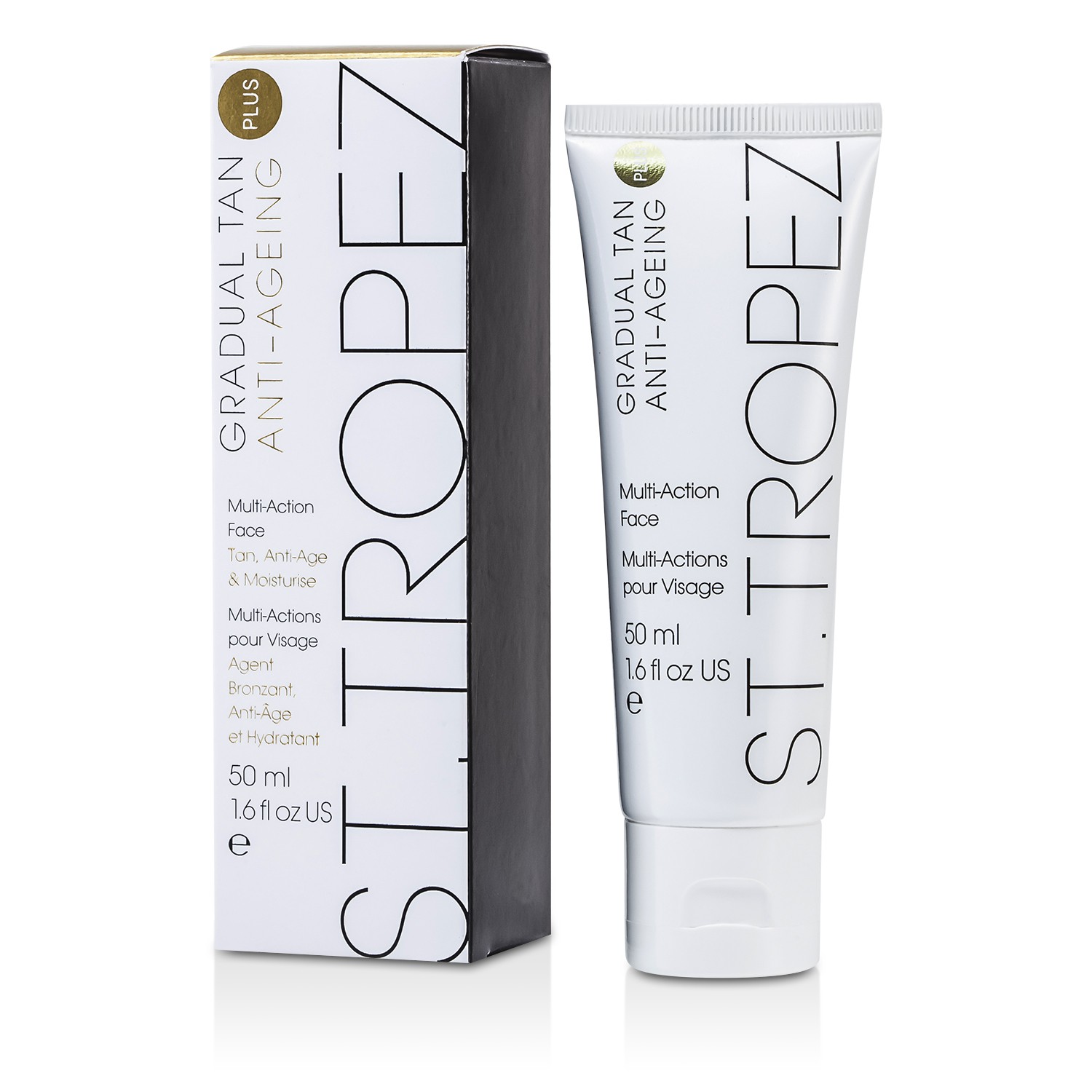 St. Tropez مرطب الوجه متعدد المفعول للسمرة الذاتية ومضاد للشيخوخة 50ml/1.6oz