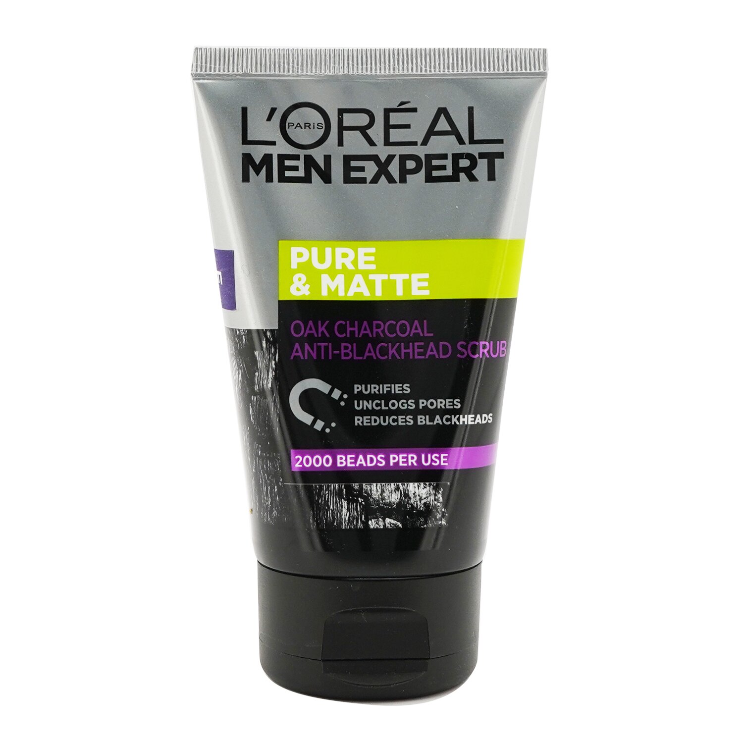 L'Oreal Men Expert Pure & Matte Скраб с Черным Углем 100ml/3.3oz