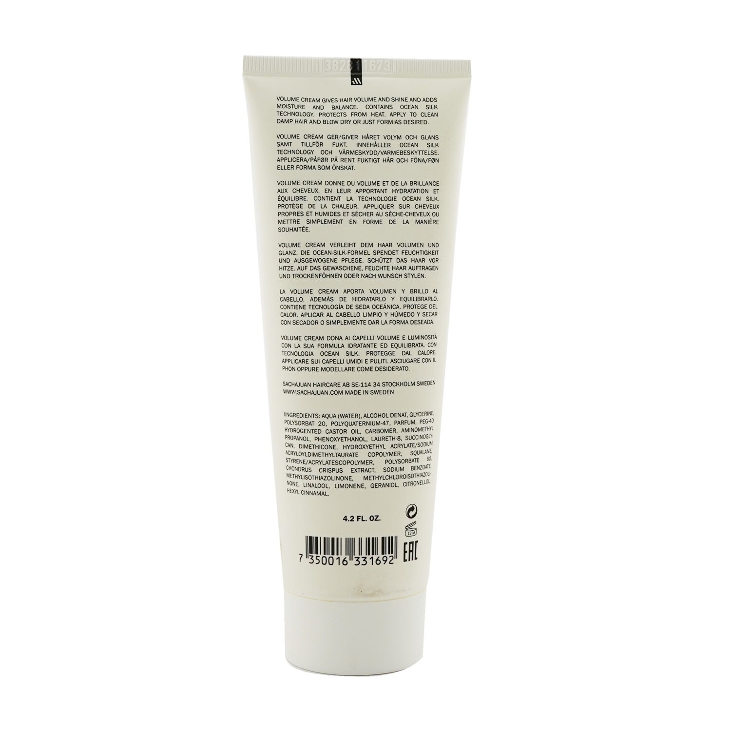 Sachajuan Volume Cream (Blowdry or Sculpting) 125ml/4.2oz