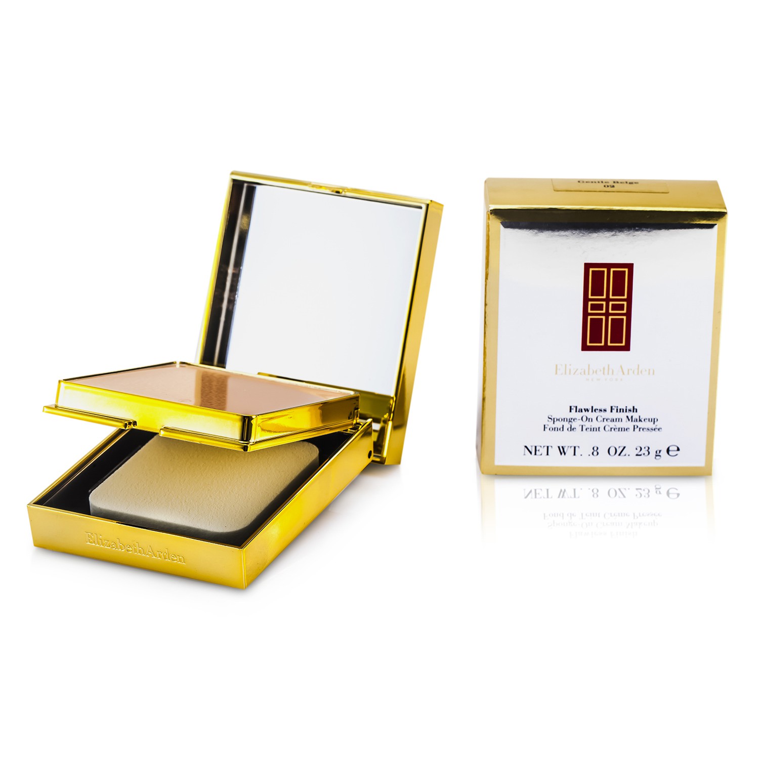 Elizabeth Arden Flawless Finish Sponge On Cream Makeup (Golden Case) 23g/0.8oz