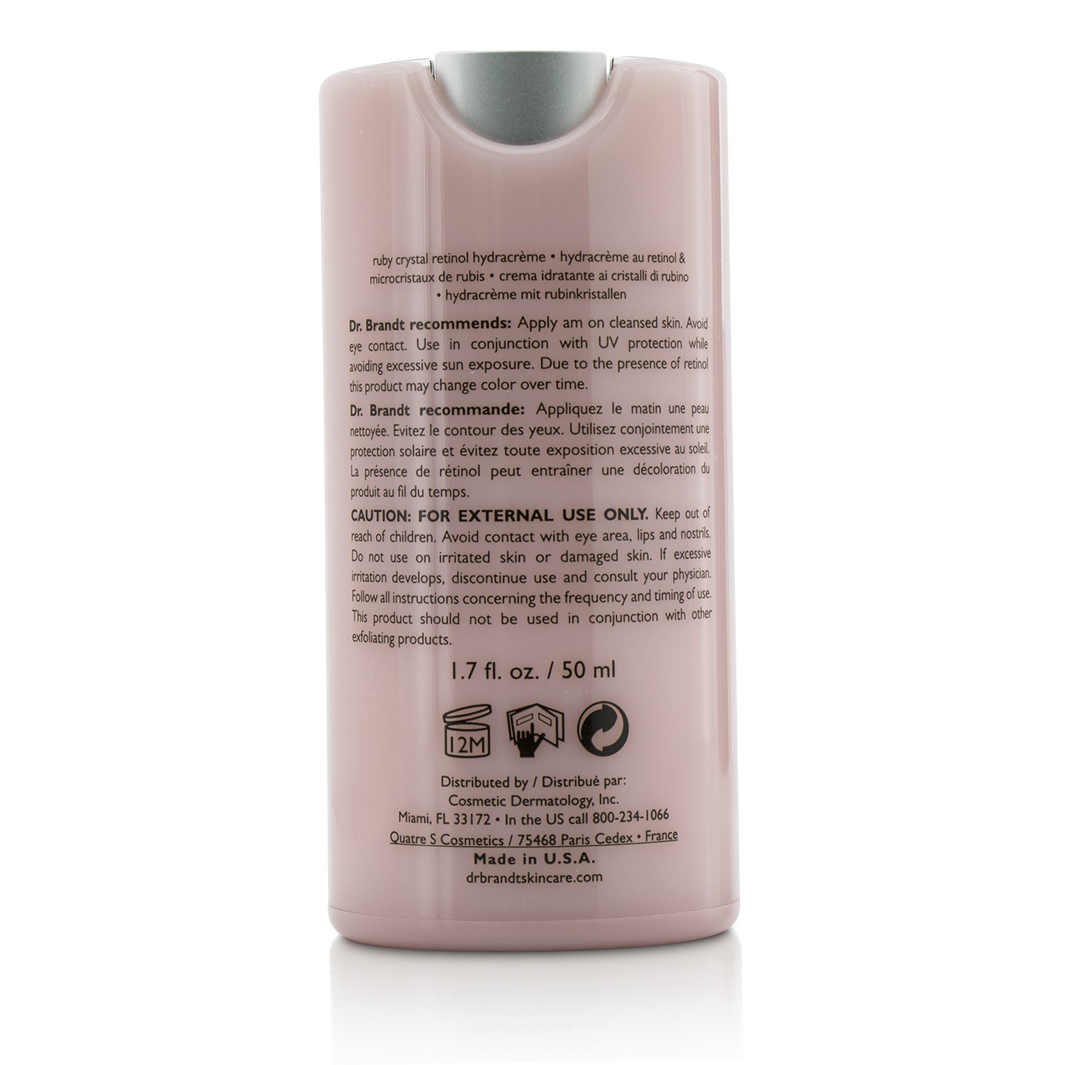 Dr. Brandt Glow by Dr. Brandt Ruby Crystal Retinol Hydracreme 50g/1.7oz