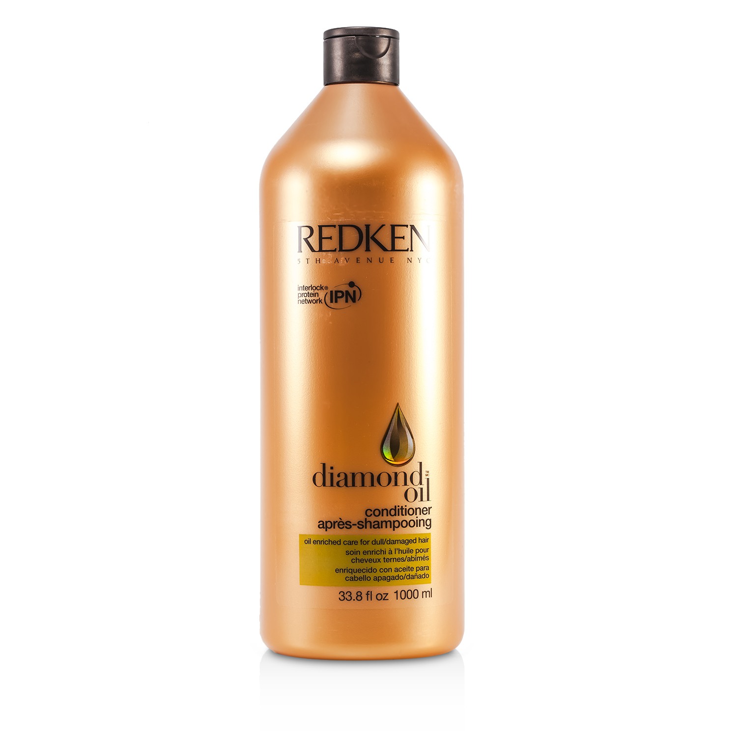Redken Diamond Oil Conditioner (For Dull, Damaged Hair) 1000ml/33.8oz