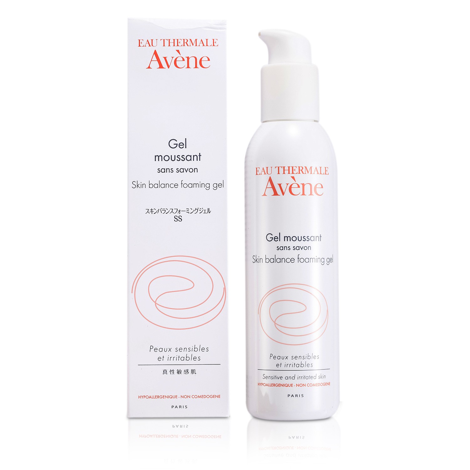 Avene Балансирующий Пенящийся Гель (для Чувствительной Кожи) 200ml/6.7oz
