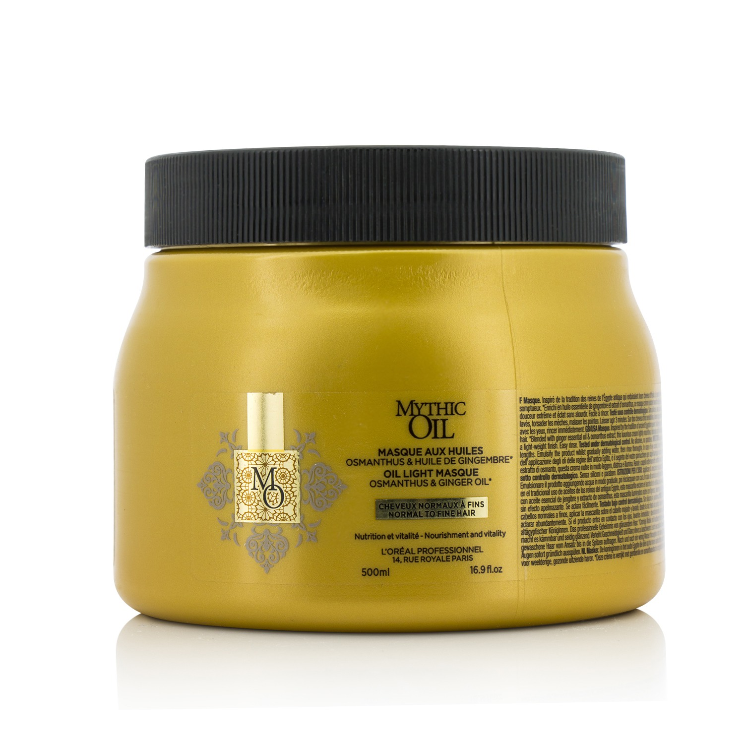 L'Oreal Professionnel Mythic Oil Nourishing Masque (For All Hair Types) 500ml/16.9oz