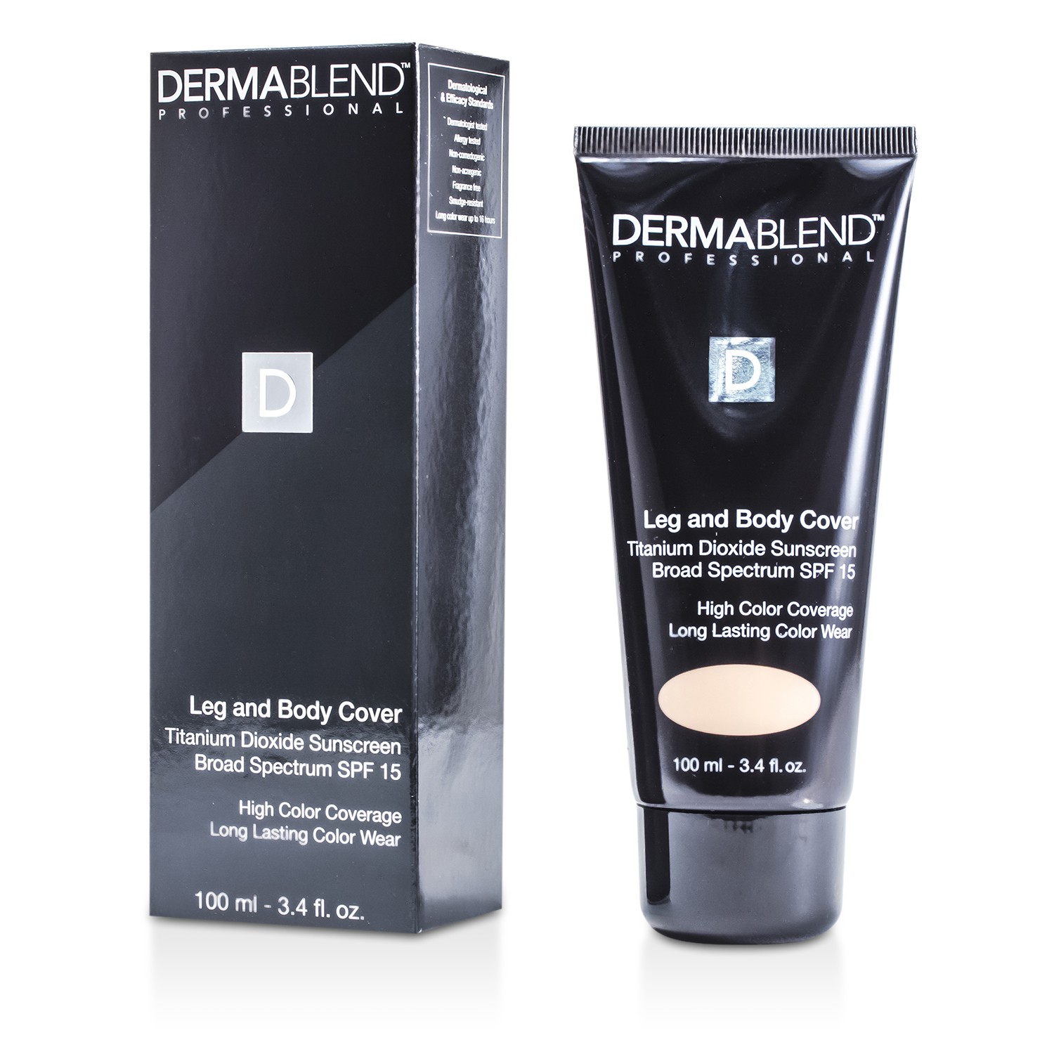 Dermablend Podkład do nóg i ciała Leg & Body Cover SPF 15 (długotrwały efekt pełnego pokrycia) 100ml/3.4oz