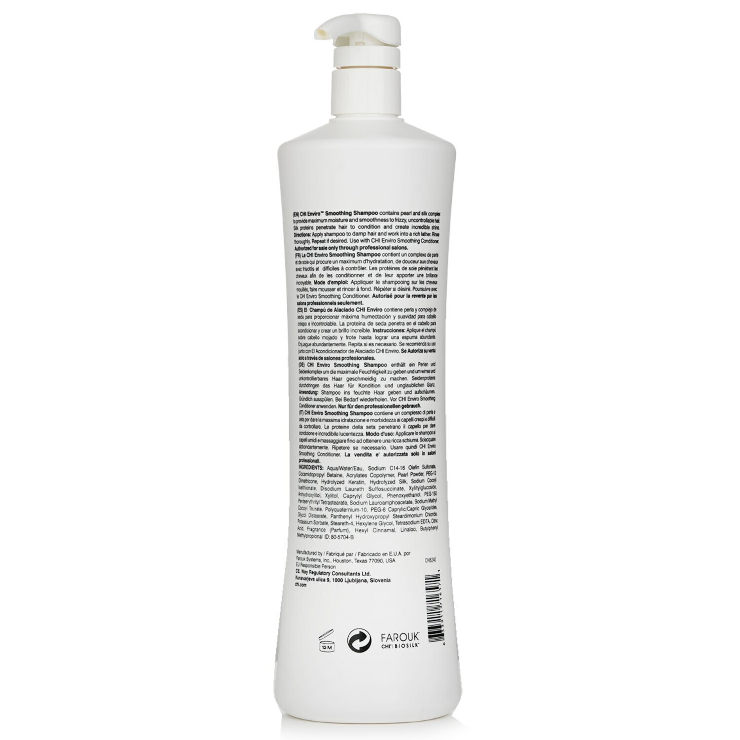 CHI Enviro Smoothing Shampoo 946ml/32oz