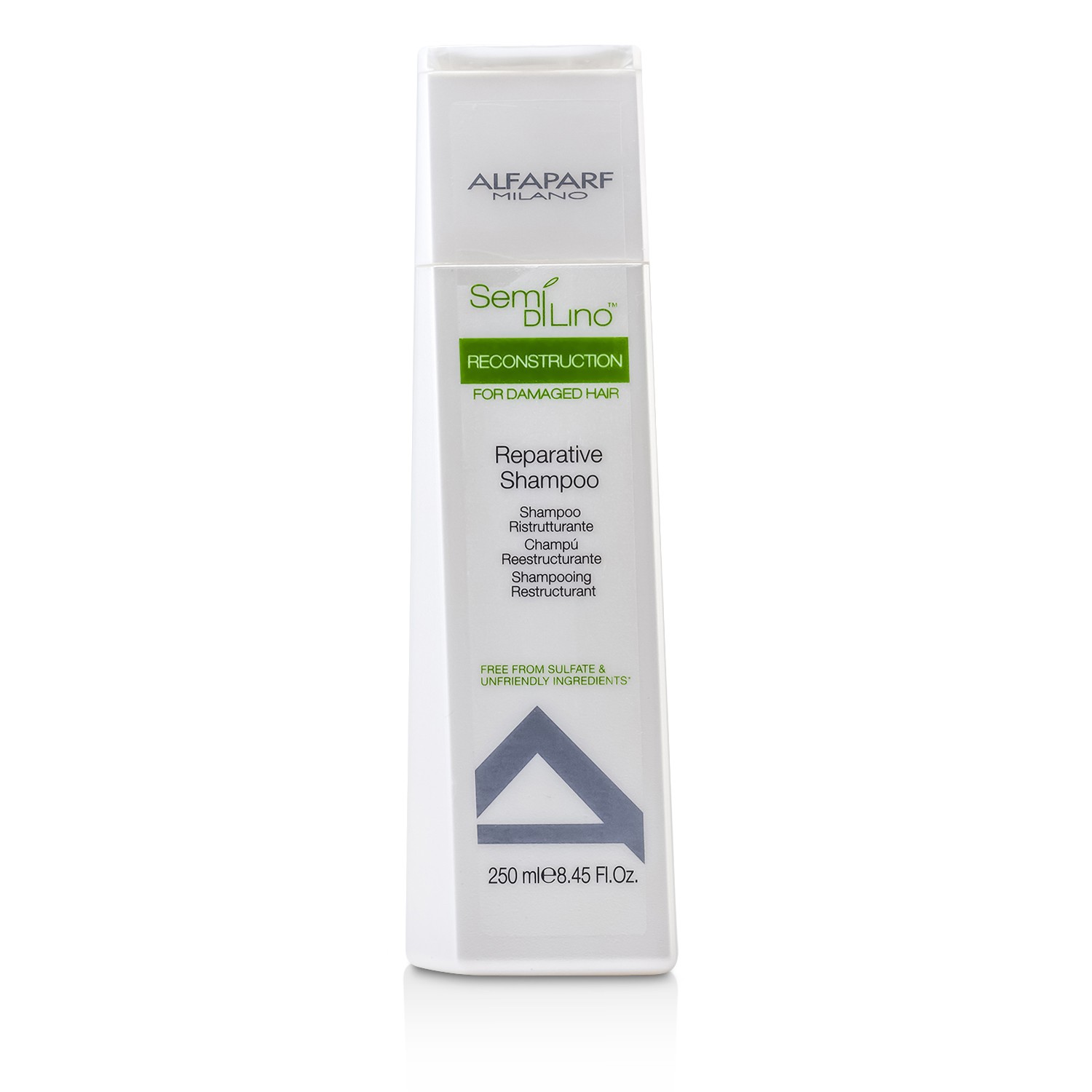 AlfaParf Semi Di Lino Reconstruction Champú Reparador (Para Cabello Dañado) 250ml/8.45oz
