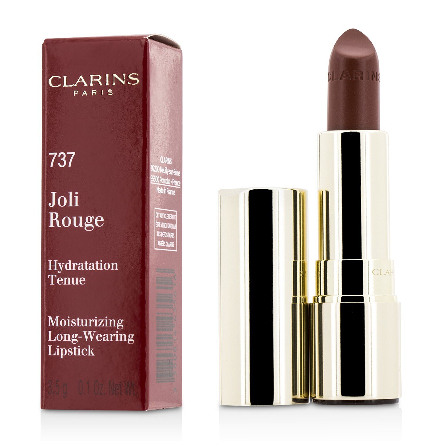 Clarins Joli Rouge (Long Wearing Moisturizing Lipstick) 3.5g/0.1oz