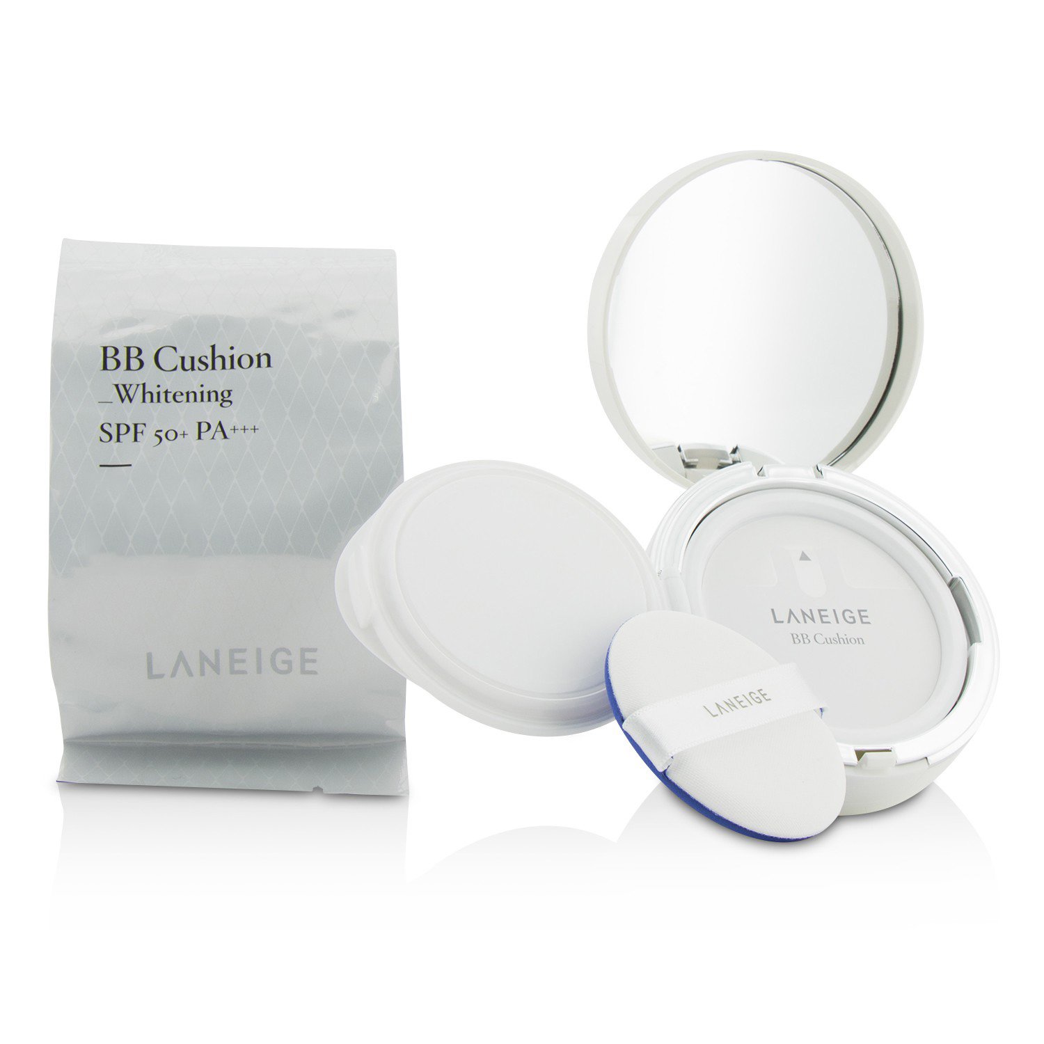 Laneige BB Cushion Foundation (Whitening) SPF 50 With Extra Refill 2x15g/0.5oz