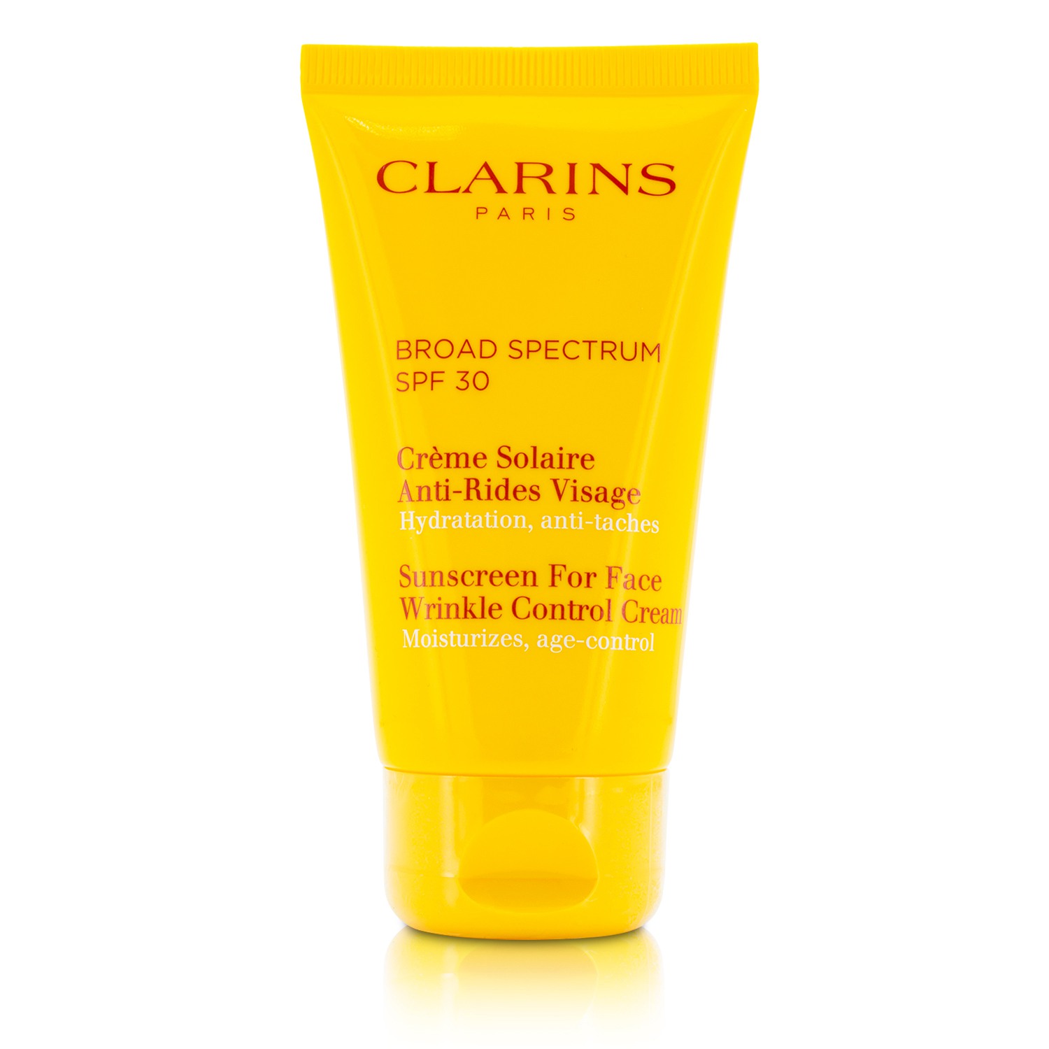 Clarins Przeciwzmarszczkowy krem do opalania Sunscreen for Face Wrinkle Control Cream Broad Spectrum SPF 30 75ml/2.6oz