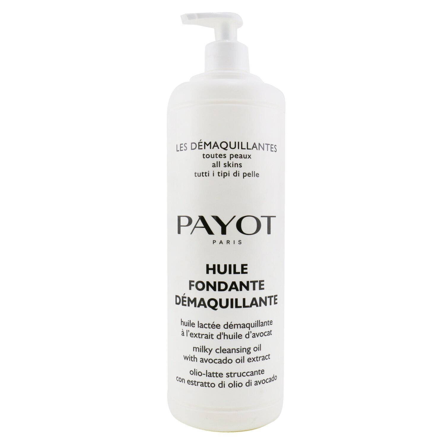 Payot Huile Fondante Demaquillante Milky Cleansing Oil - For All SKin Types (Salon Size) 1000ml/33.8oz