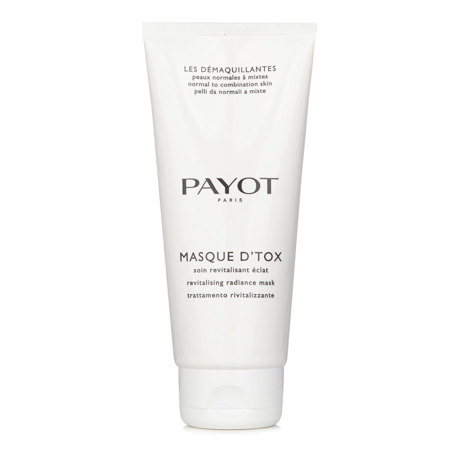 Payot Les Demaquillantes Masque D'Tox Detoxifying Radiance Mask - For Normal To Combination Skins (Salon Size) 200ml/6.7oz