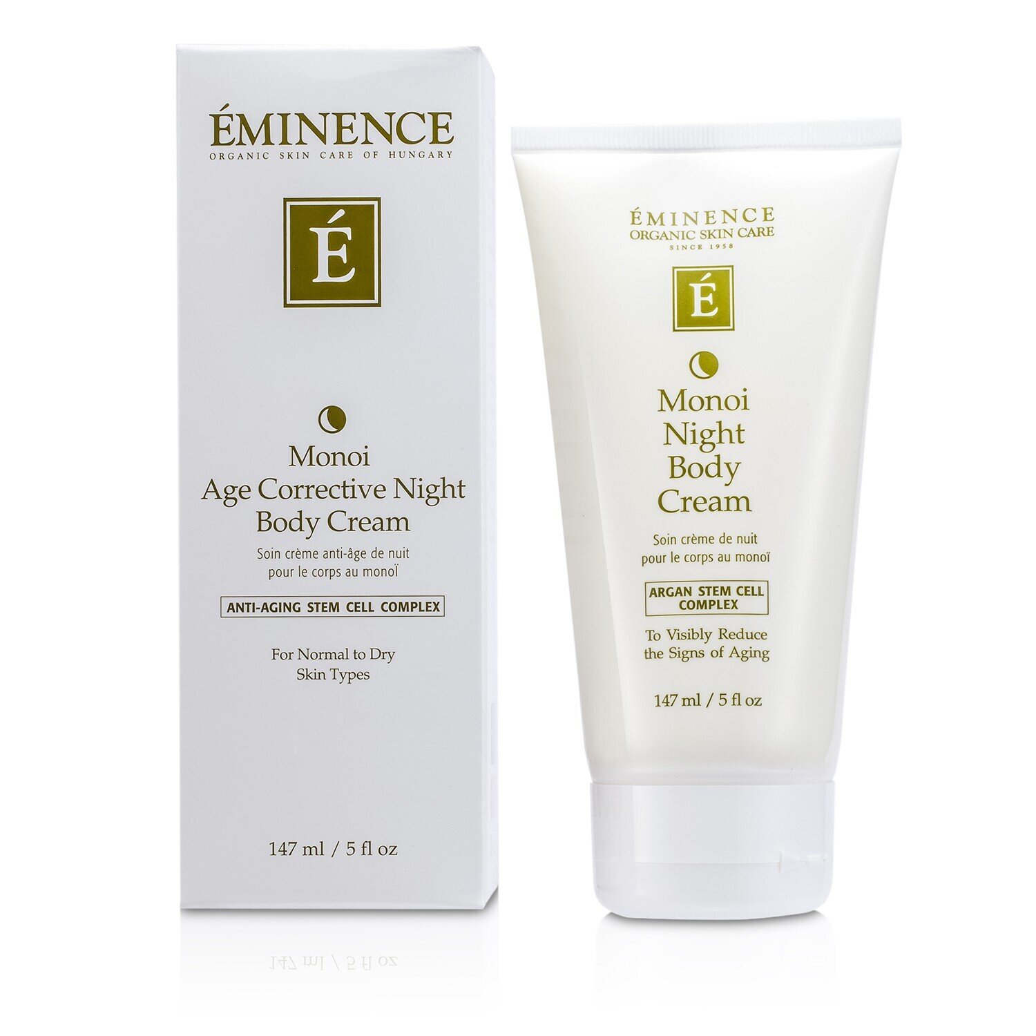 Eminence Monoi Age Corrective Night Body Cream - For Normal to Dry Skin 147ml/5oz