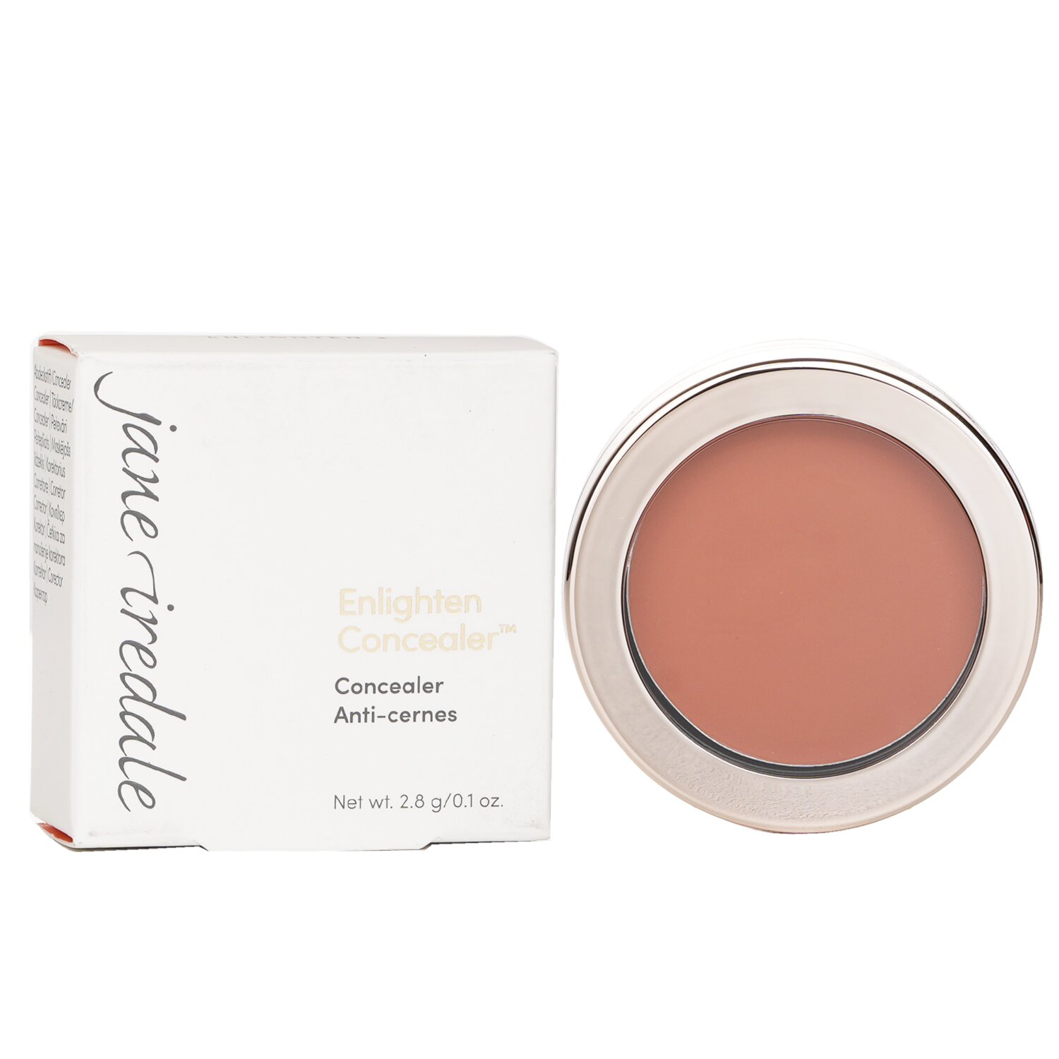 珍爱芮德  Jane Iredale 提亮眼部 淡化色斑遮瑕霜 亮白盖斑膏 2.8g/0.1oz