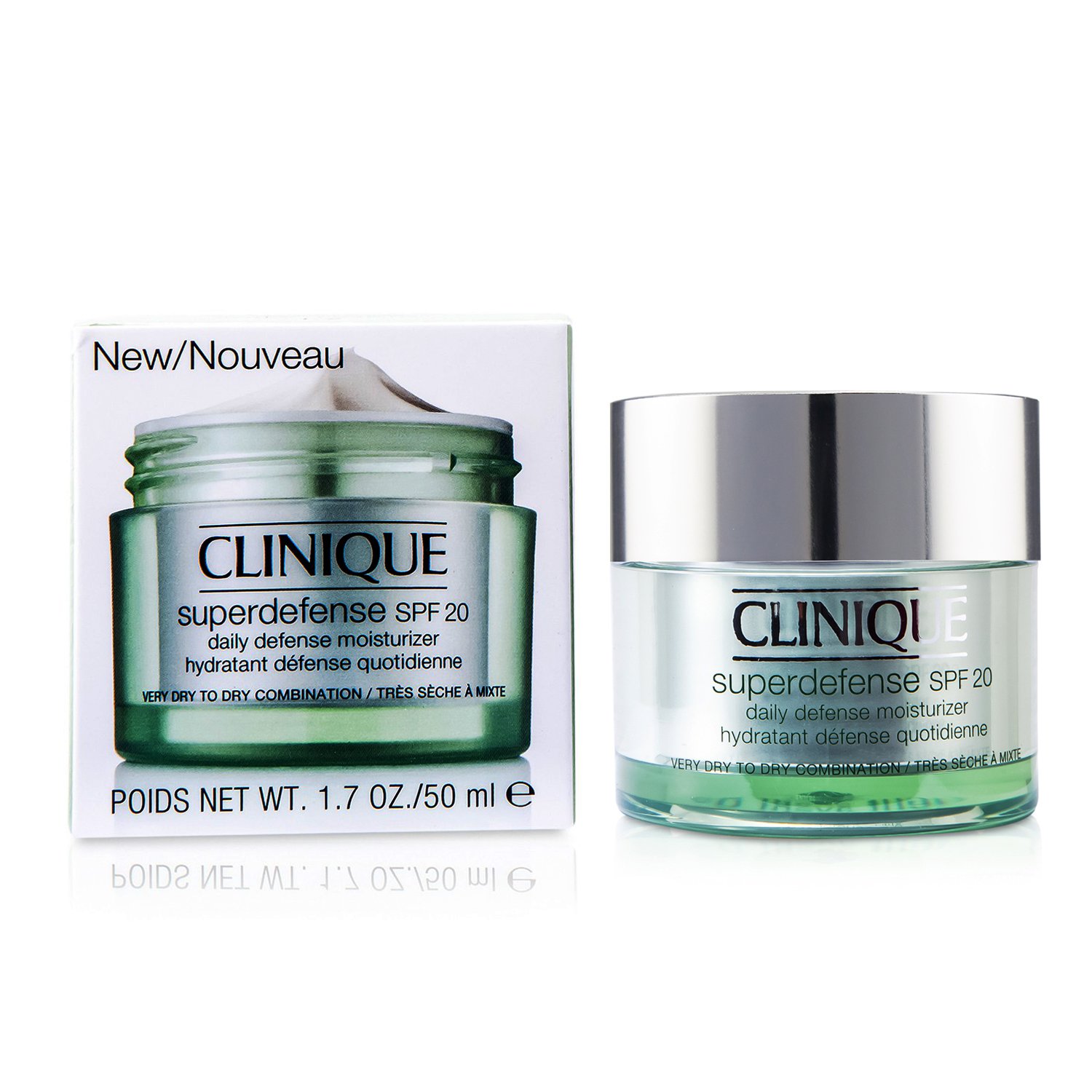 Clinique Superdefense Daily Defense Moisturizer SPF 20 (Very Dry to Dry Combination) 50ml/1.7oz
