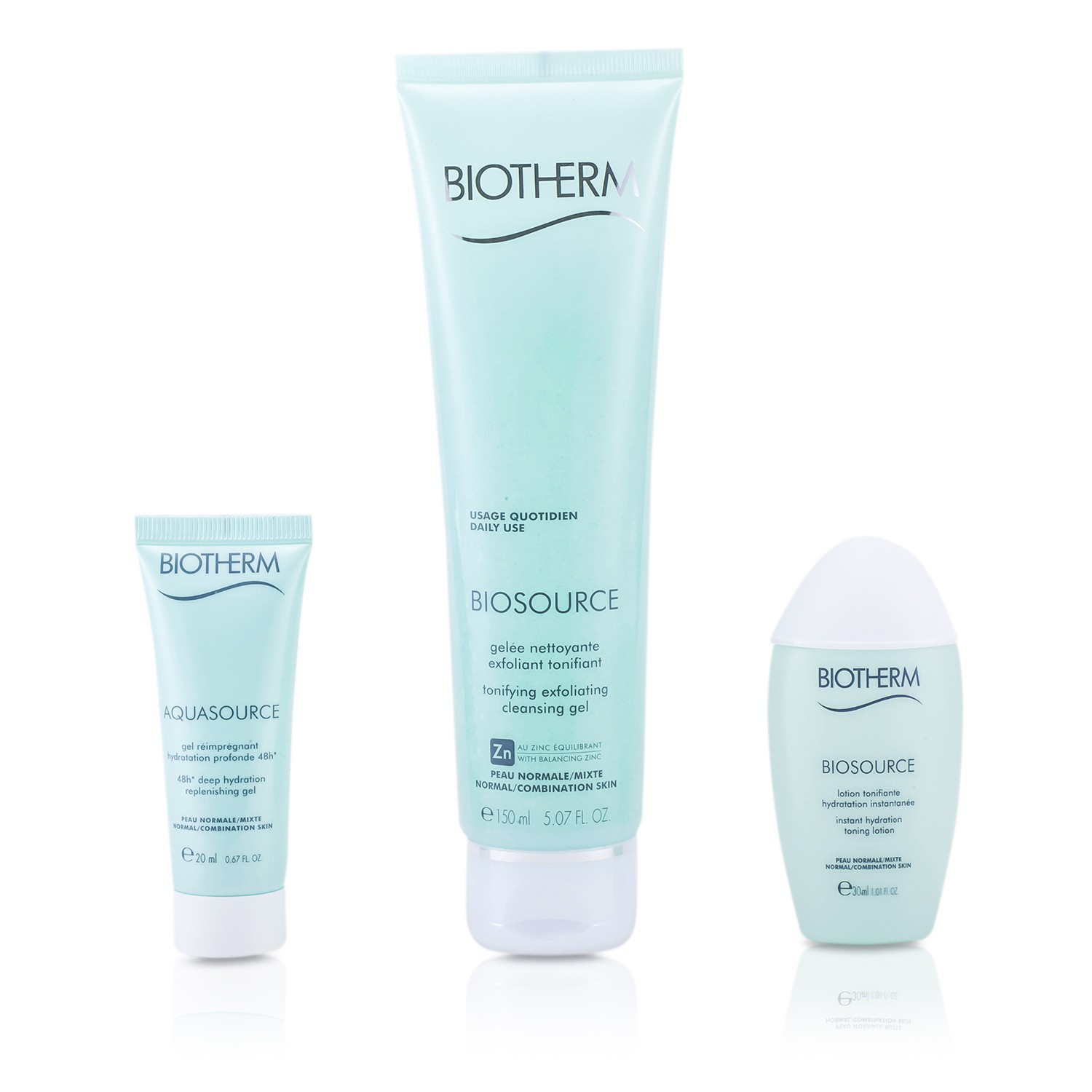 Biotherm 碧兒泉 礦泉爽膚組合 3件+1袋