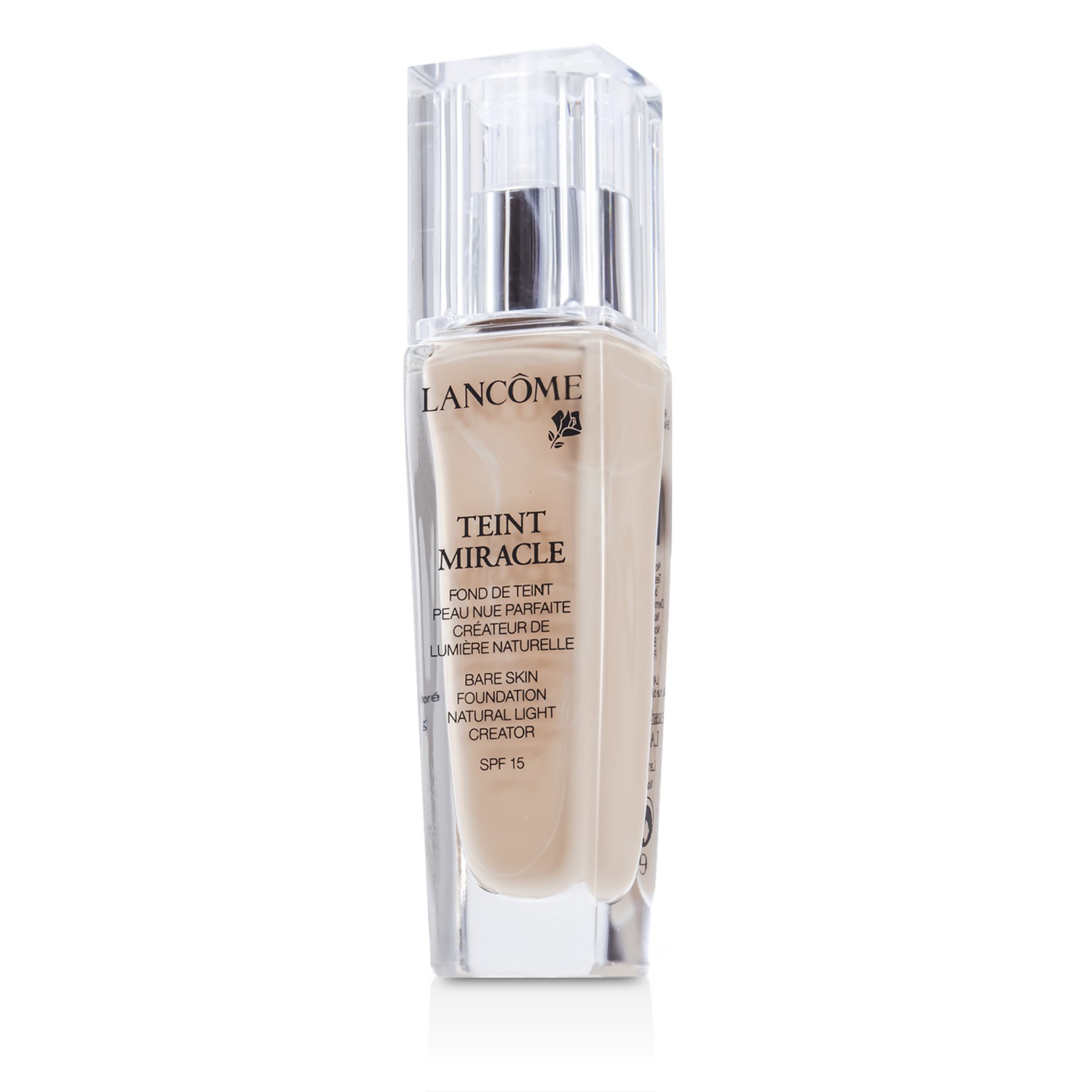 Lancome Teint Miracle Bare Skin Foundation Natural Light Creator SPF 15 30ml/1oz