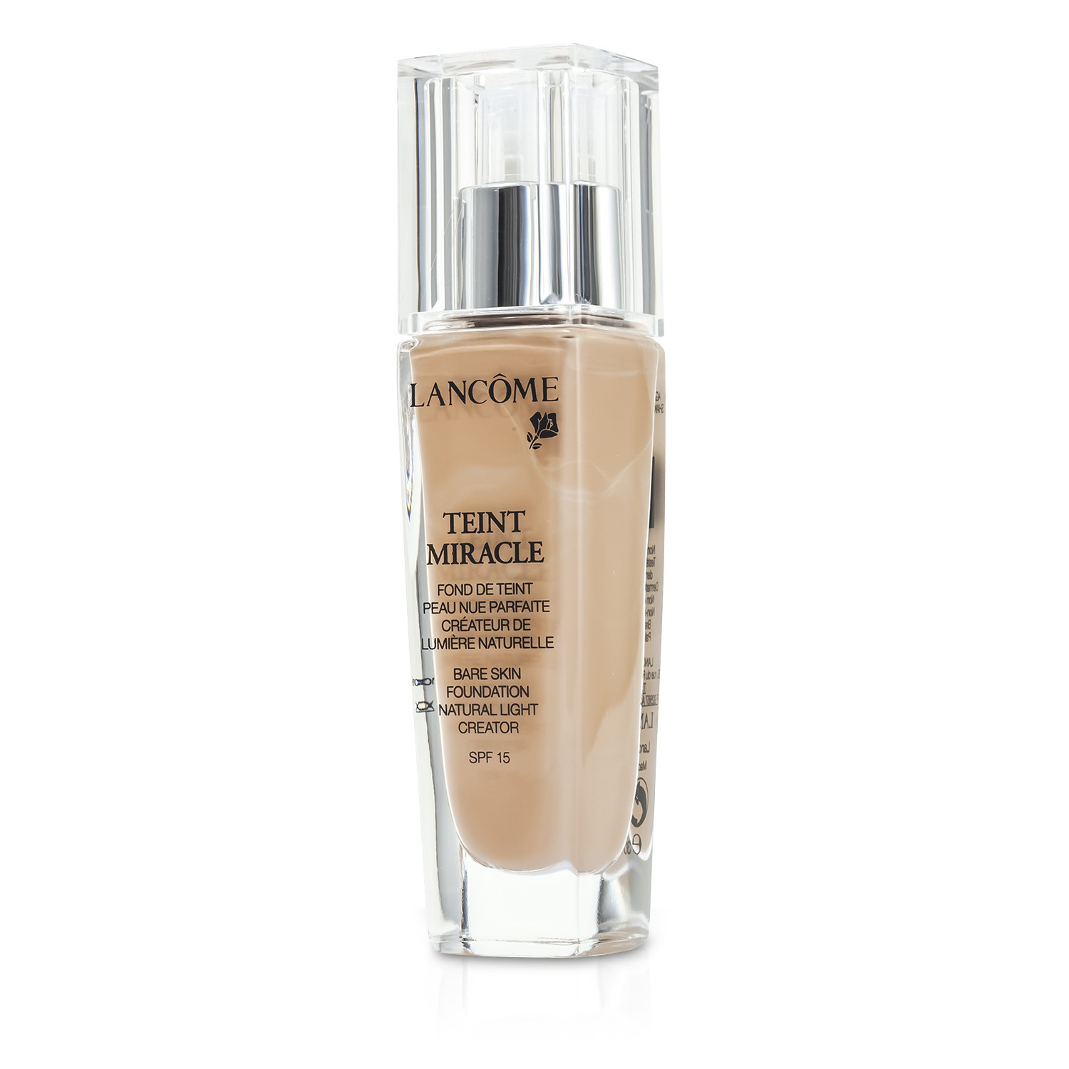 Lancome Teint Miracle Bare Skin Foundation Natural Light Creator SPF 15 30ml/1oz