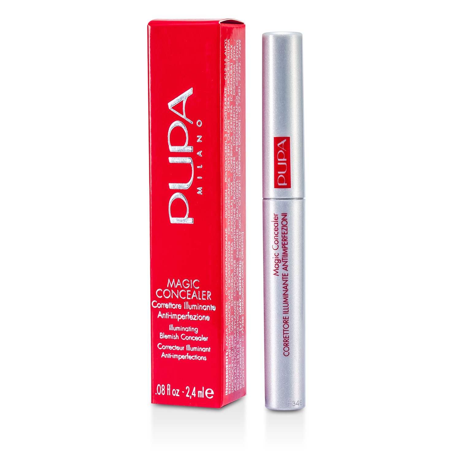 Pupa Magic Concealer Illuminating Konsilor Blemish Muka 2.4ml/0.08oz