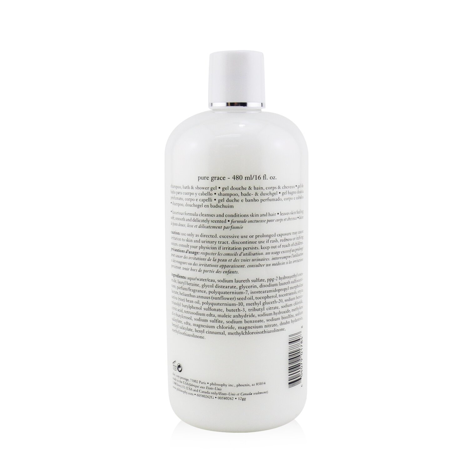 Philosophy Żel pod prysznic i do kąpieli Pure Grace Shampoo, Bath & Shower Gel 480ml/16oz