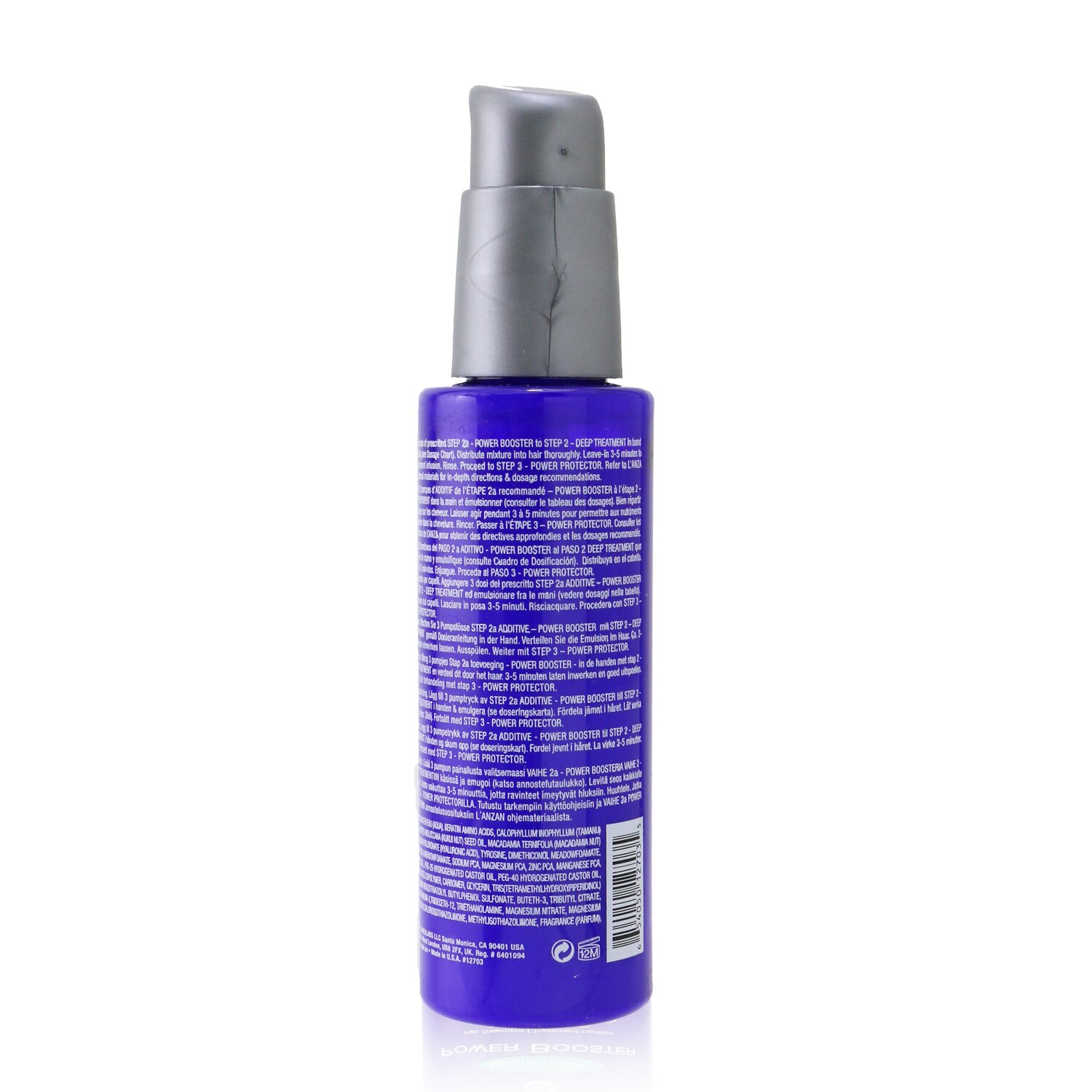 Lanza Ultimate Treatment Step 2a Additive Moisture Power Booster 100ml/3.4oz