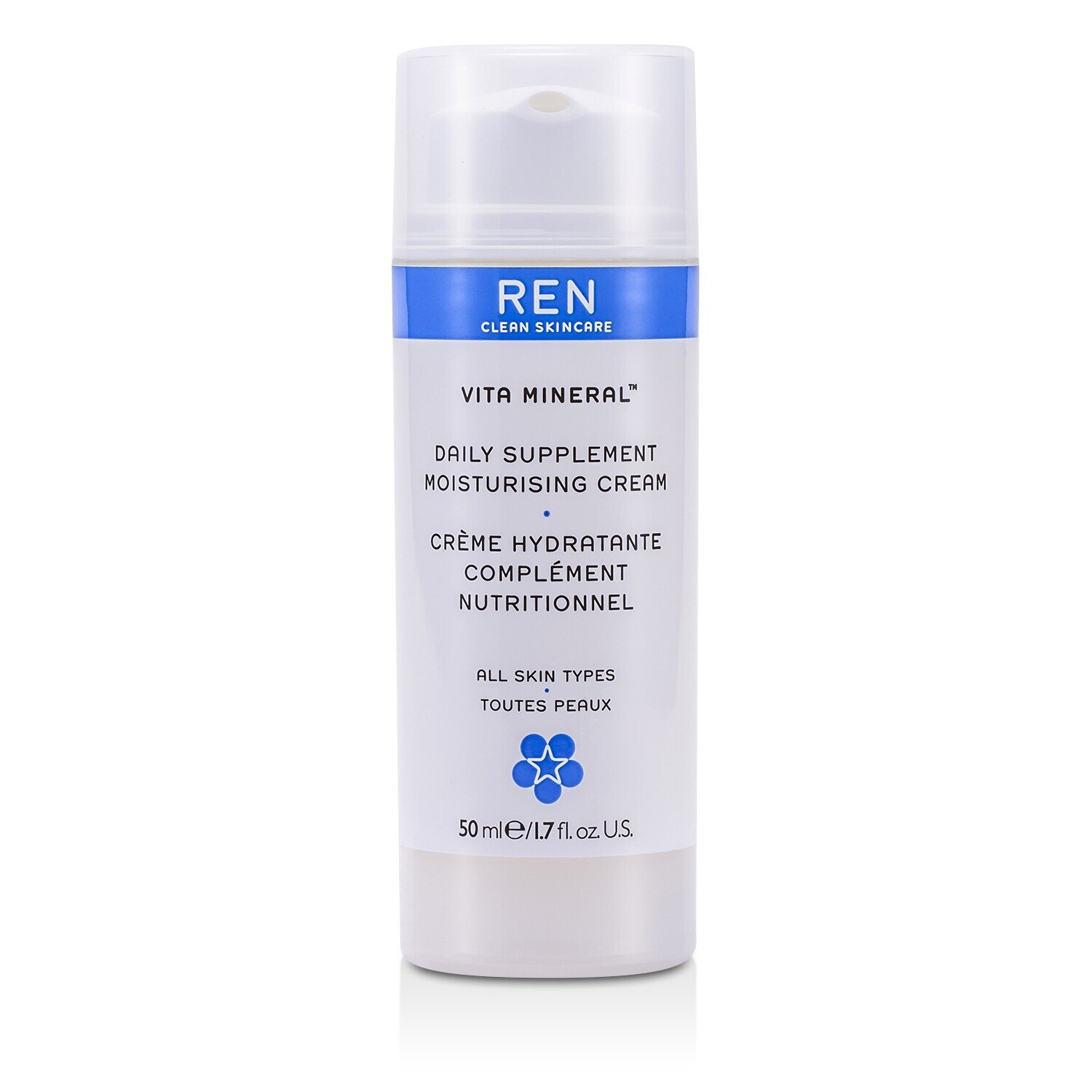 Ren Vita Mineral Daily Supplement Moisturising Cream (For All Skin Types) 50ml/1.7oz