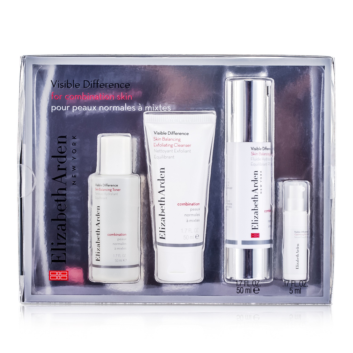 Elizabeth Arden Visible Difference Набор (для Комбинированной Кожи) 4pcs
