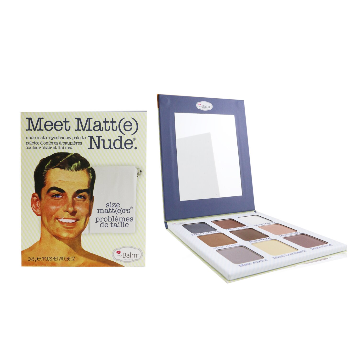 TheBalm Meet Matte Nude Eyeshadow Palette 25.5g/0.9oz