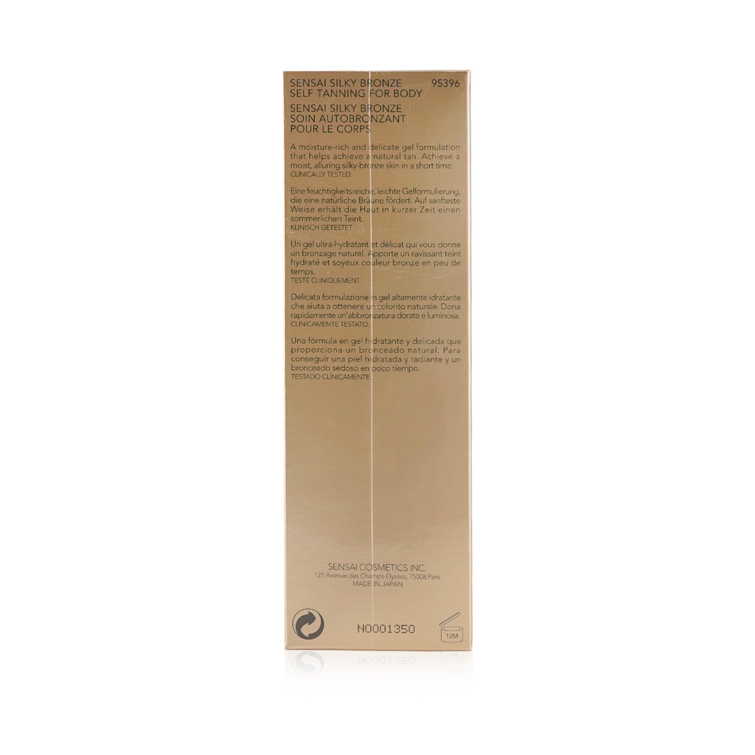Kanebo Sensai Silky Bronze Auto Bronceador Para Cuerpo 150ml/5.2oz