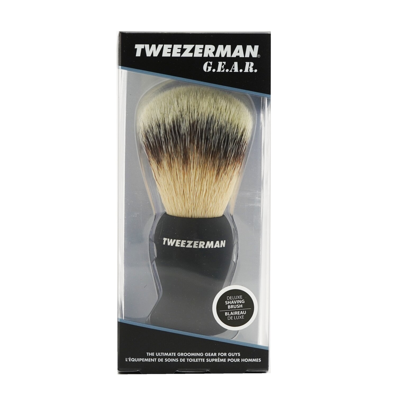 Tweezerman G.E.A.R. Deluxe Shaving Brush 1pc