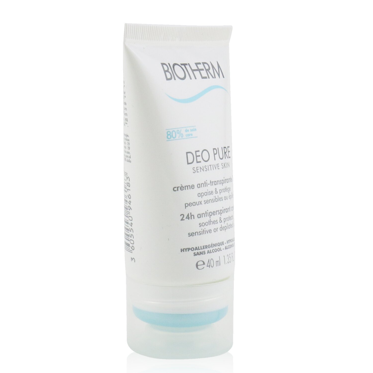 Biotherm Deo Pure Crema Anti Transpirante 24H (Piel Sensible) 40ml/1.35oz