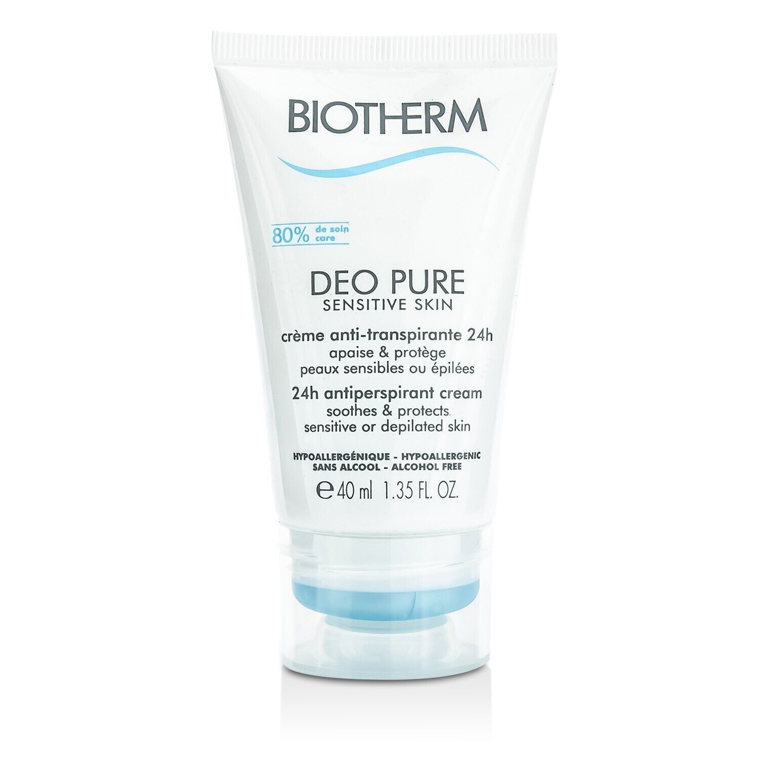 Biotherm Deo Pure Crema Anti Transpirante 24H (Piel Sensible) 40ml/1.35oz