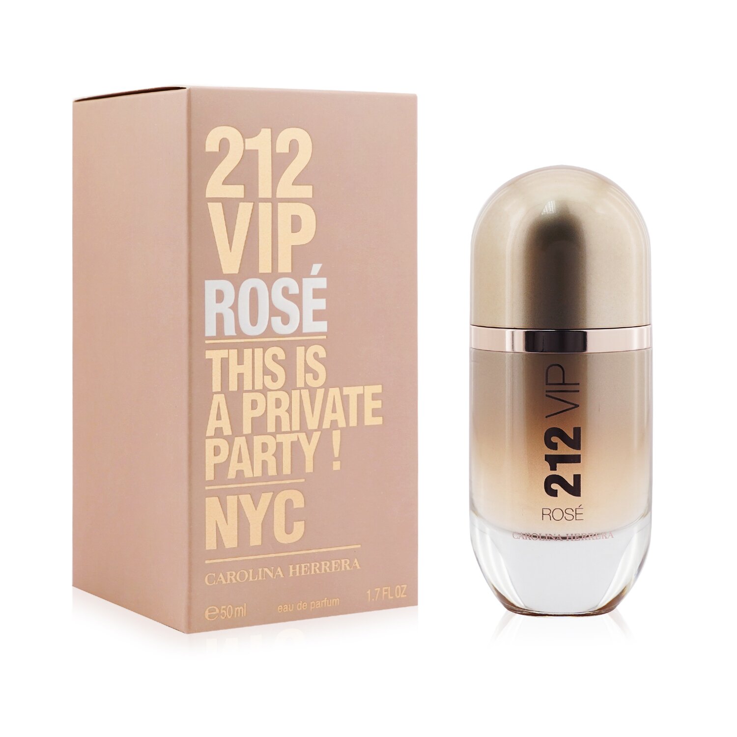 Carolina Herrera 212 VIP Rose Eau De Parfum Spray 50ml/1.7oz