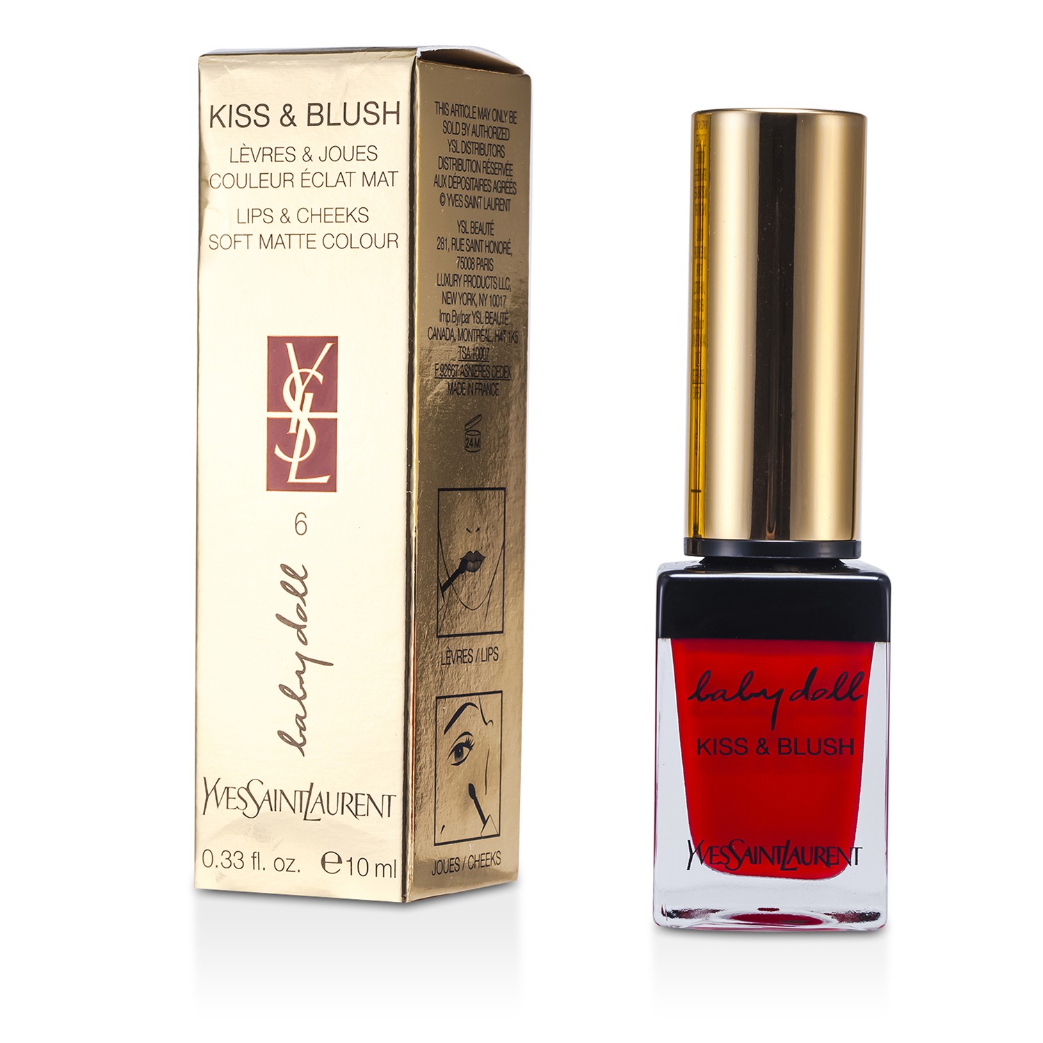 Yves Saint Laurent Baby Doll Beso & Sonrojo 10ml/0.33oz