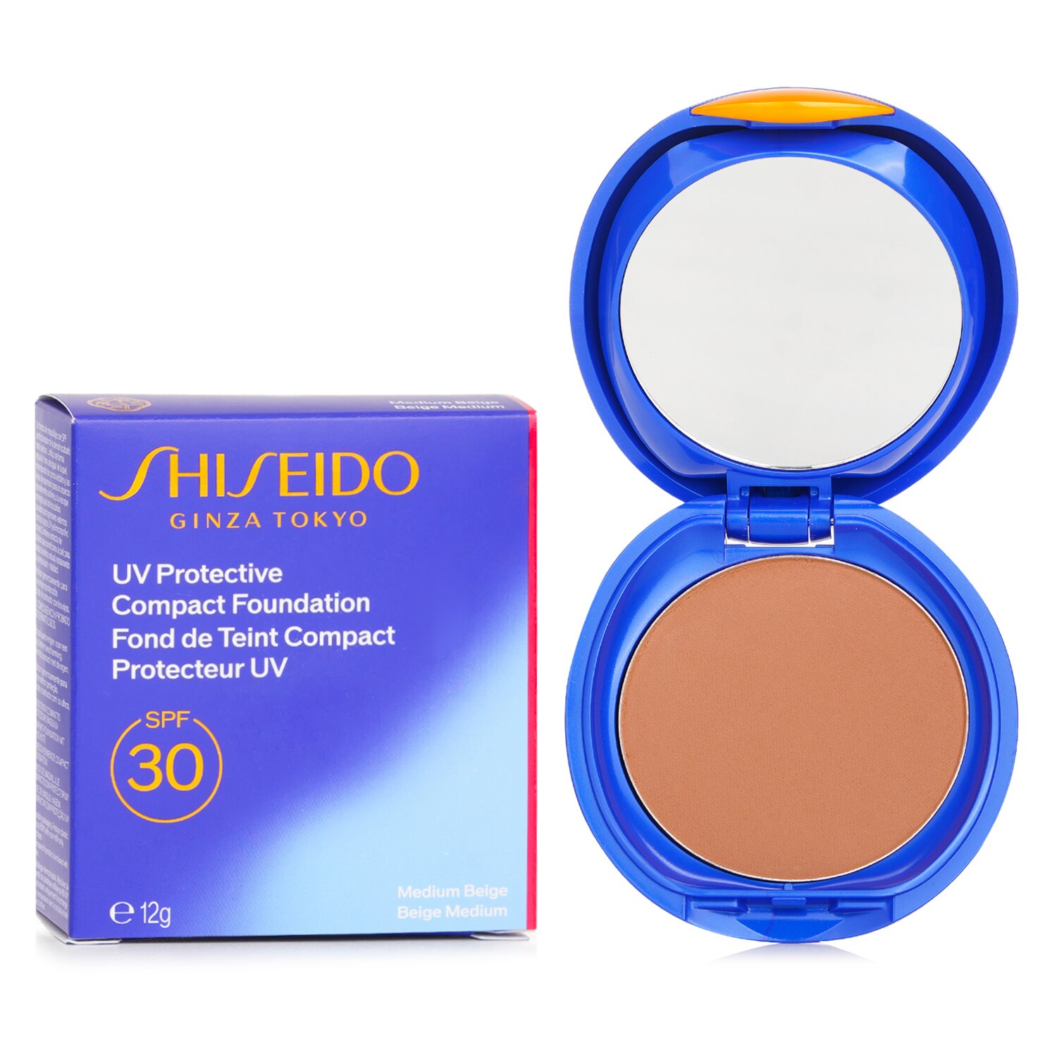 Shiseido Podklad w kompakcie z ochronnym filtrem UV Protective Compact Foundation SPF 30 (kompakt+wkład) 12g/0.42oz