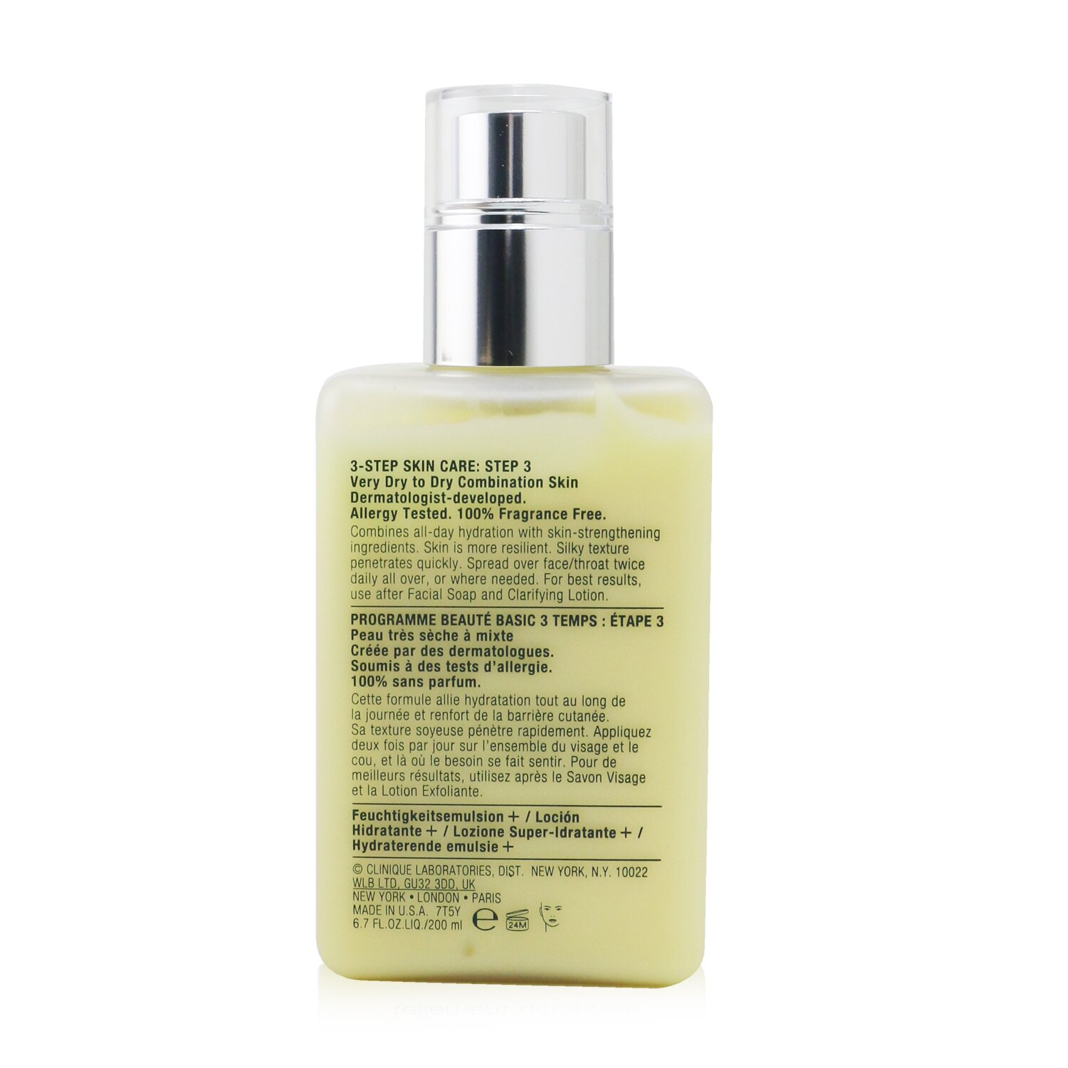 Clinique Dramatically Different Moisturizing Lotion + (Very Dry to Dry Combination; With Pump) 200ml/6.7oz