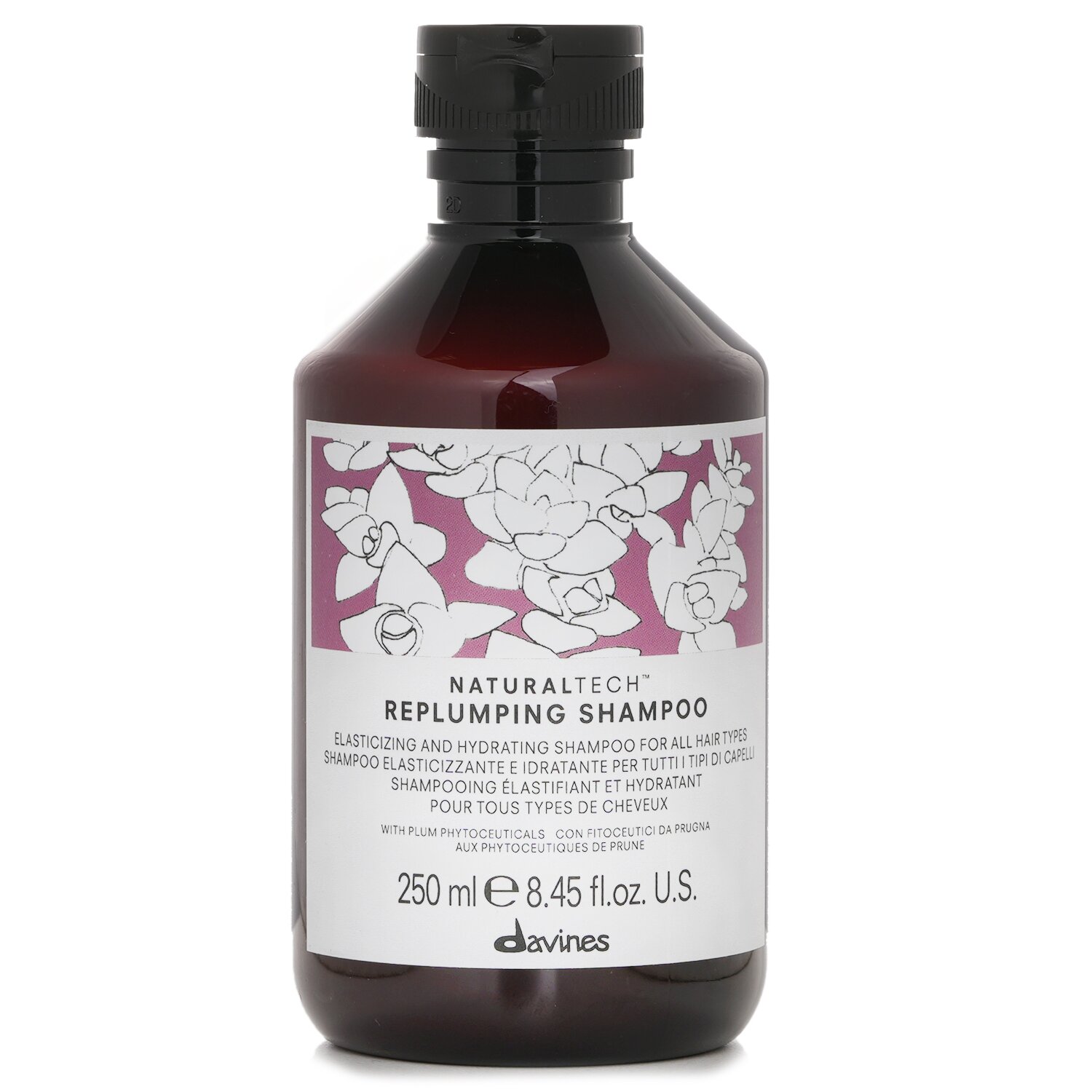 Davines Wypełniający szampon do włosów Natural Tech Replumping Shampoo (do każdego rodzaju włosów) 250ml/8.45oz