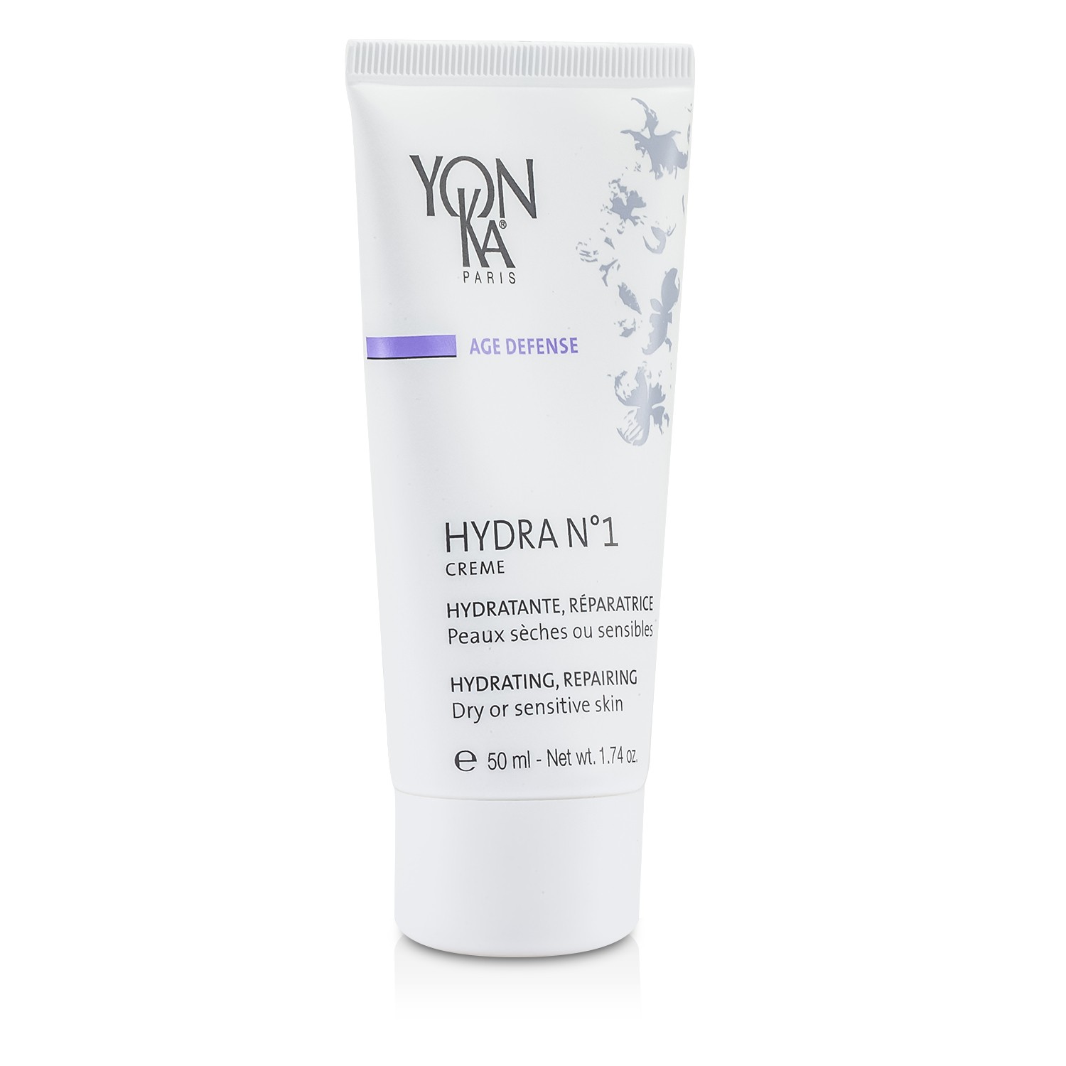 Yonka Age Defense Hydra No.1 Creme With Hyaluronic Acid - Hydrating, Repairing (Dry Or Sensitive Skin) 50ml/1.74oz