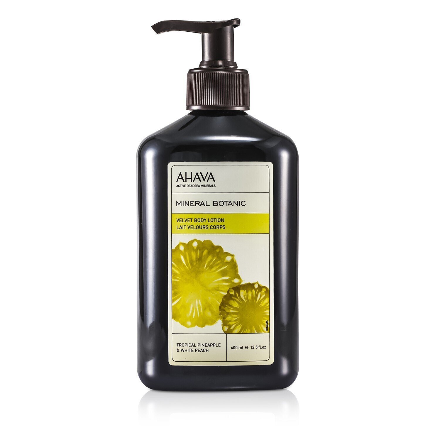 Ahava Mineral Botanic Velvet Body Lotion - Tropical Pineapple & White Peach 400ml/13.5oz